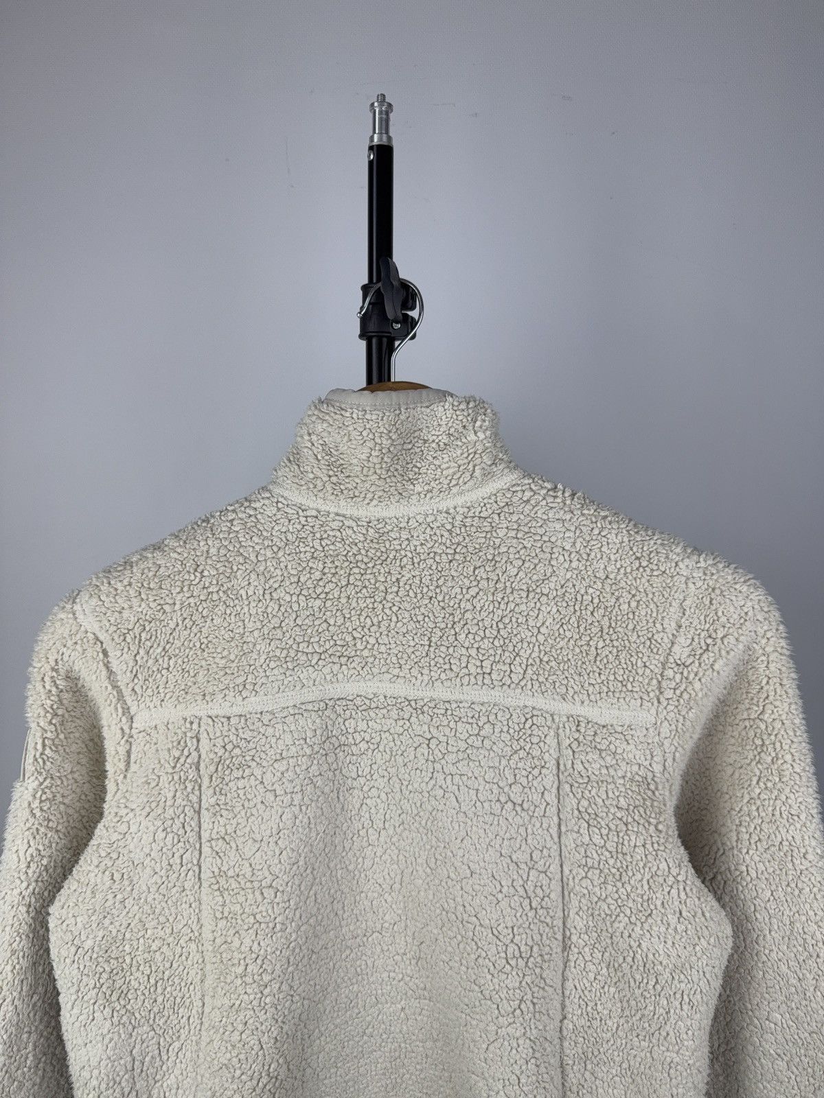 The North Face Outdoor 00s The North Face Sherpa Fleece Zip Cream Jacket Size XS / US 0-2 / IT 36-38 - 8 Thumbnail