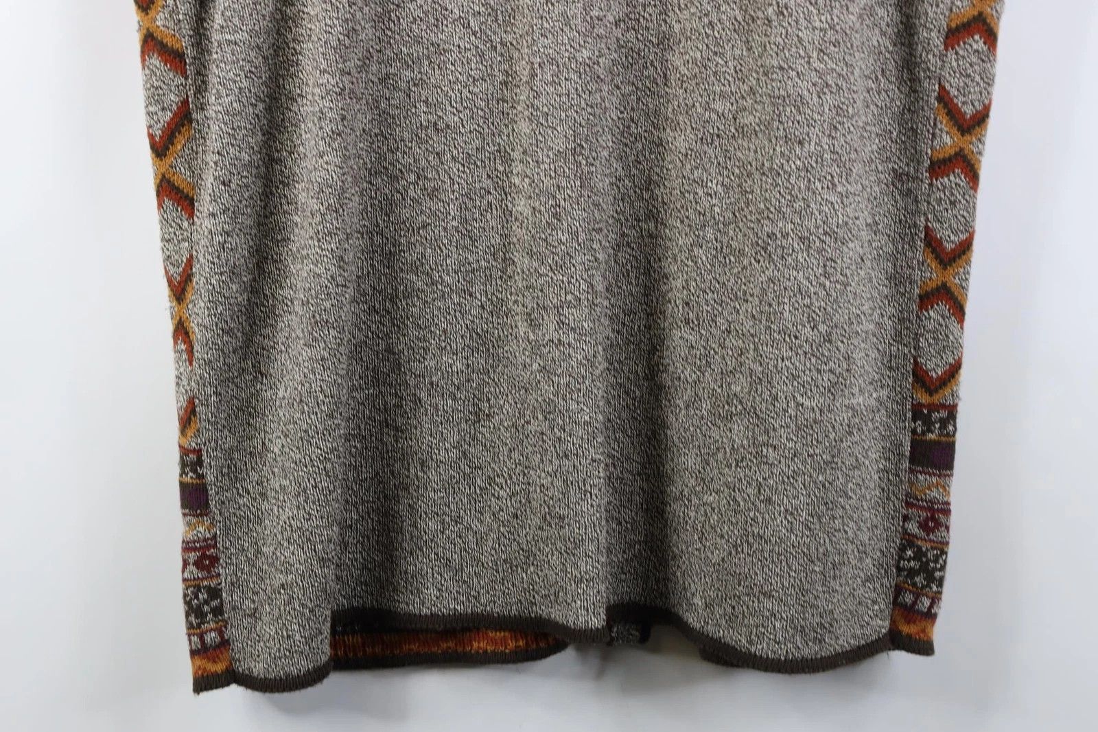Vintage Vintage 70s Modern Diamond Fair Isle Knit Sweater Vest USA Size XXL / US 16-18 / IT 52-54 - 10 Thumbnail