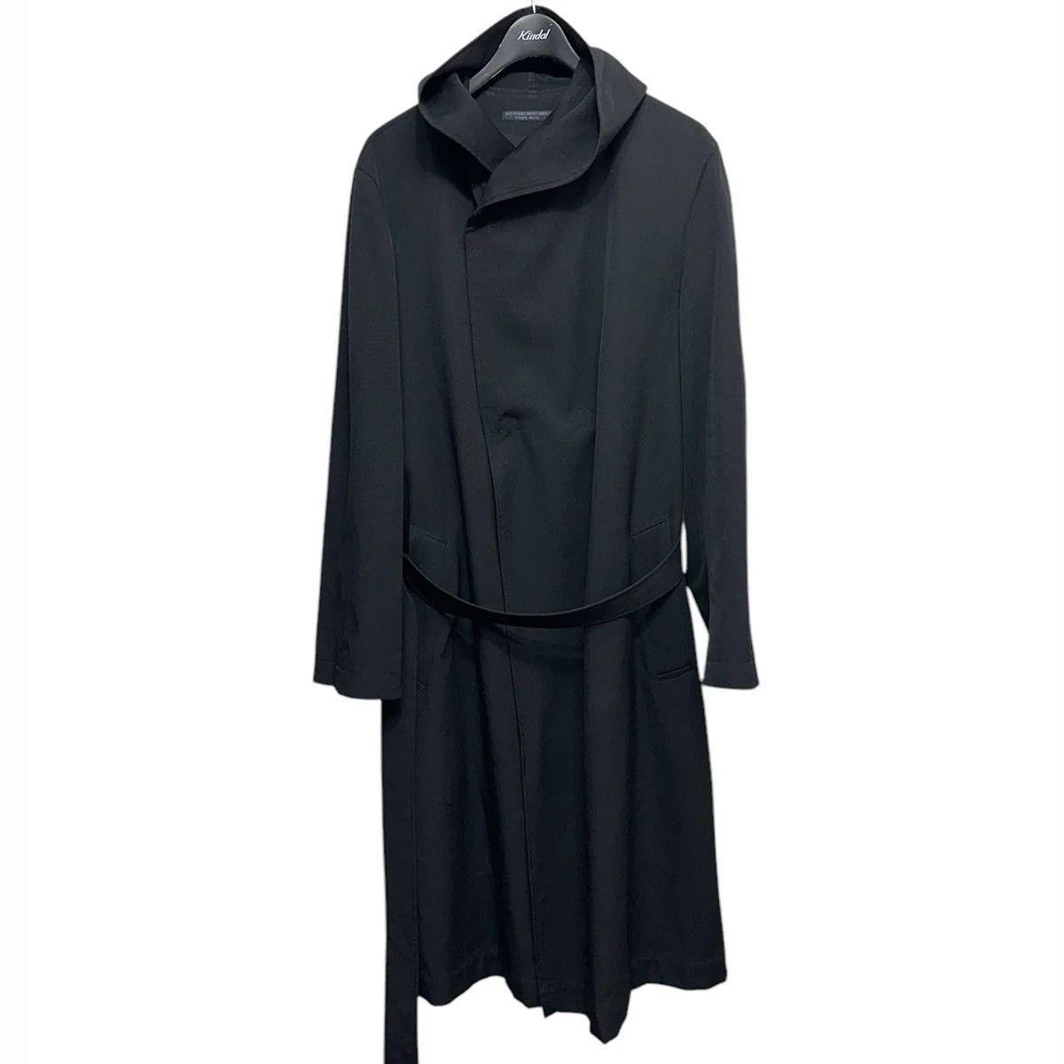Yohji Yamamoto REGULATION Yohji Yamamoto Wool gabardine hooded coat Size US S / EU 44-46 / 1 - 1 Thumbnail