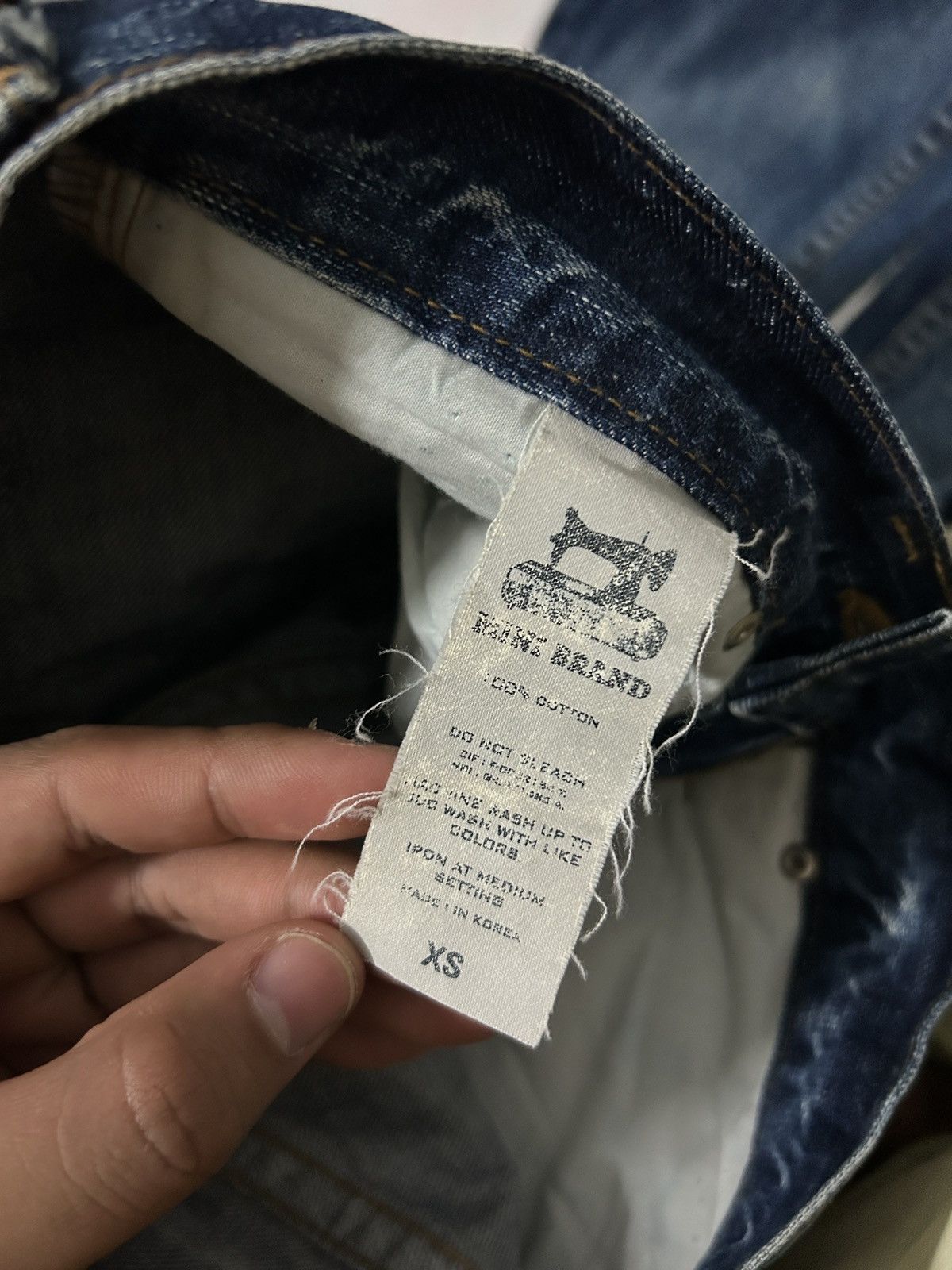 If Six Was Nine Mini brand flared washed jeans vintage punk japan lgb style Size 28" / US 6 / IT 42 - 10 Thumbnail