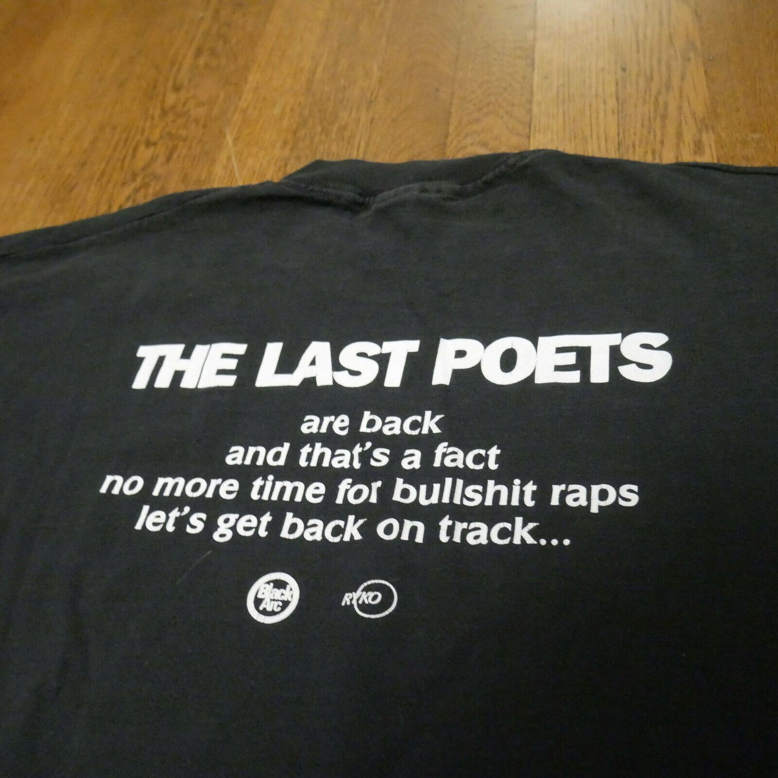 Fruit Of The Loom Vintage The Last Poets T Shirt Holy Terror Jazz Rap Soul Size US L / EU 52-54 / 3 - 2 Thumbnail