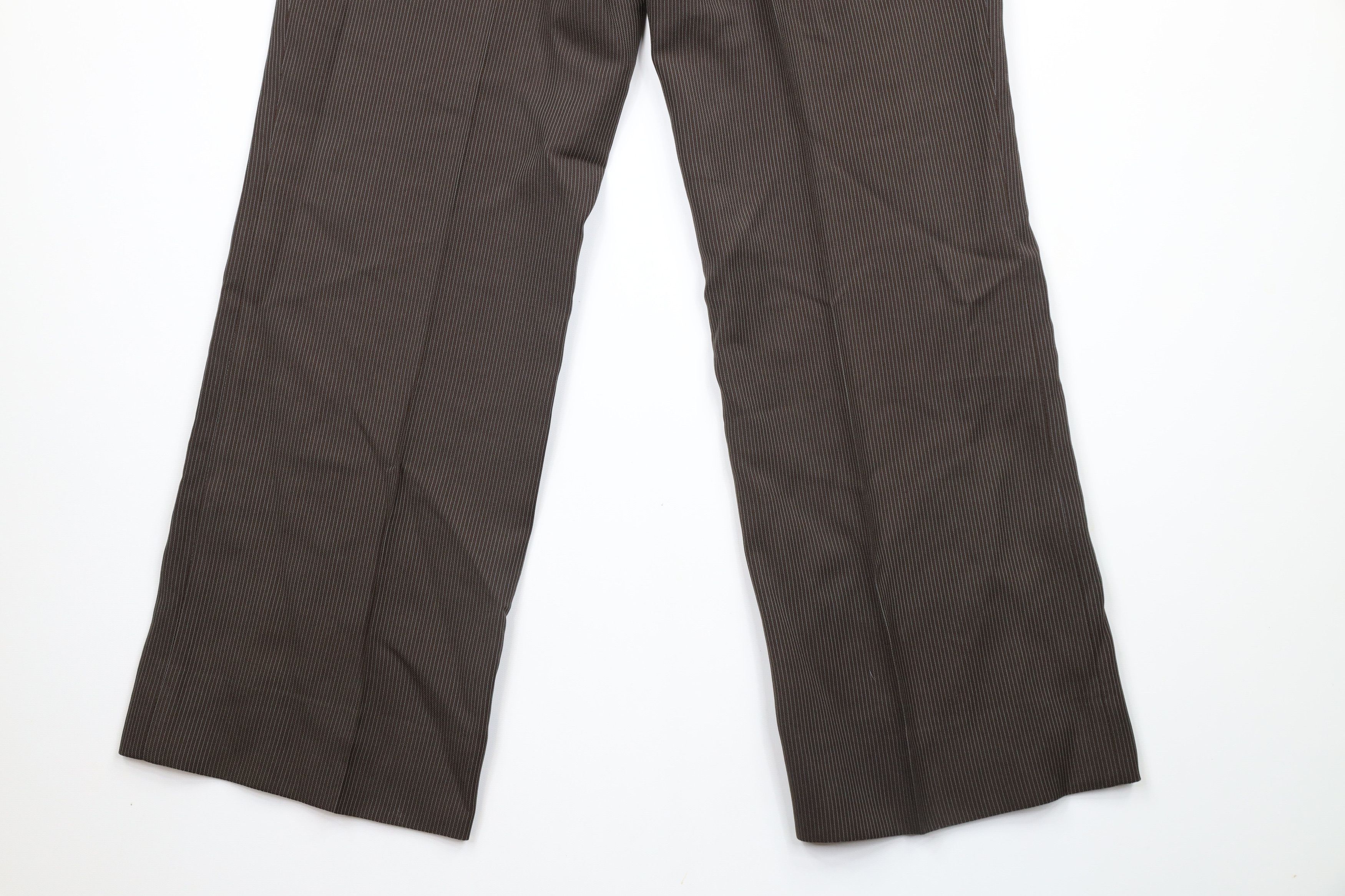Vintage Vintage 60s 70s Streetwear Knit Bell Bottoms Pants Brown USA Size US 32 / EU 48 - 10 Thumbnail