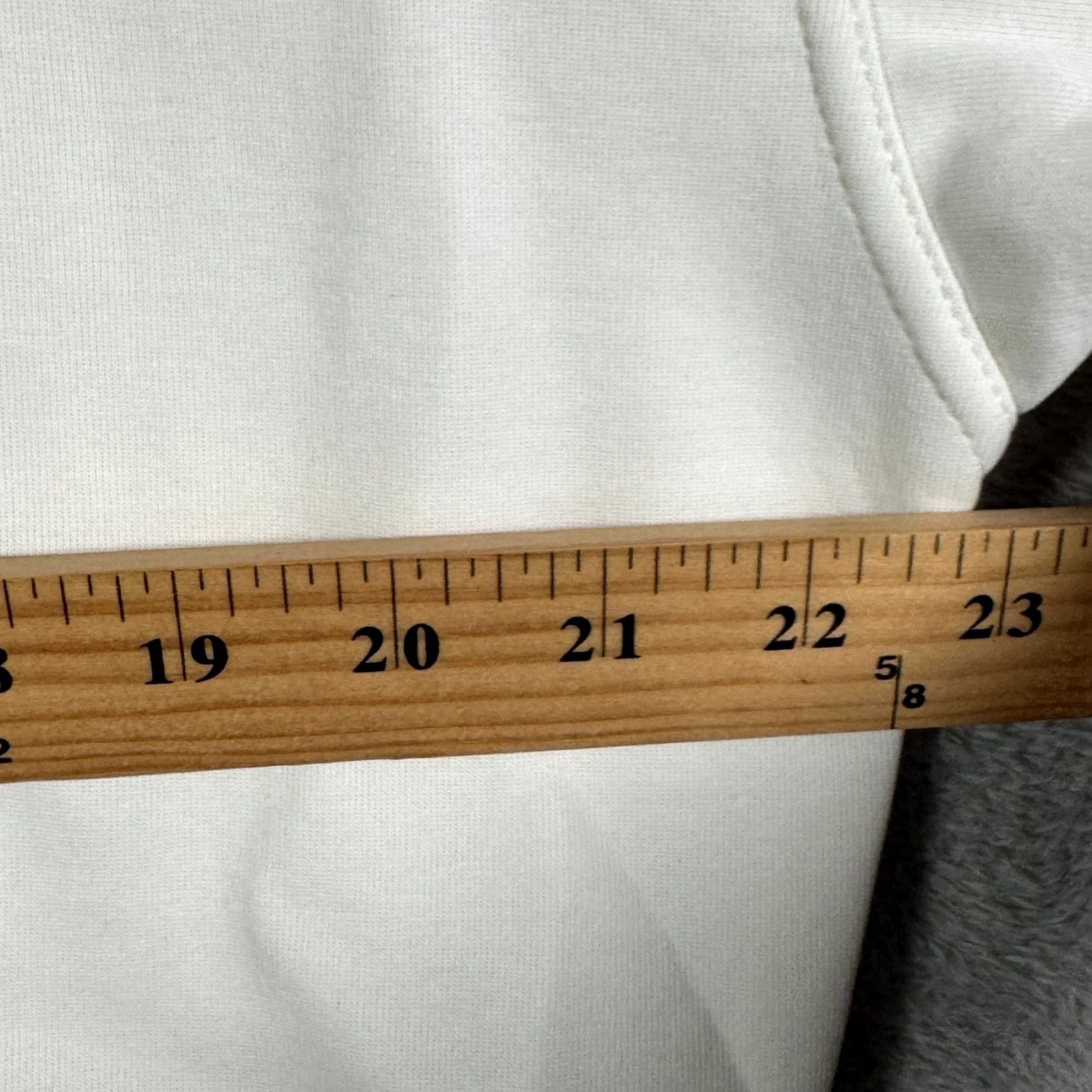 Polo Ralph Lauren Polo Ralph Lauren Sweatshirt Mens S White Double Knit Spell Out RELAXED Fit Size US S / EU 44-46 / 1 - 7 Thumbnail