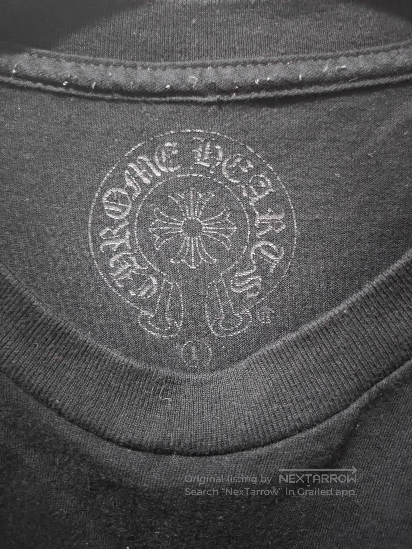 Chrome Hearts Black Short Sleeve Graphic T-Shirt Size L. Size US L / EU 52-54 / 3 - 3 Thumbnail