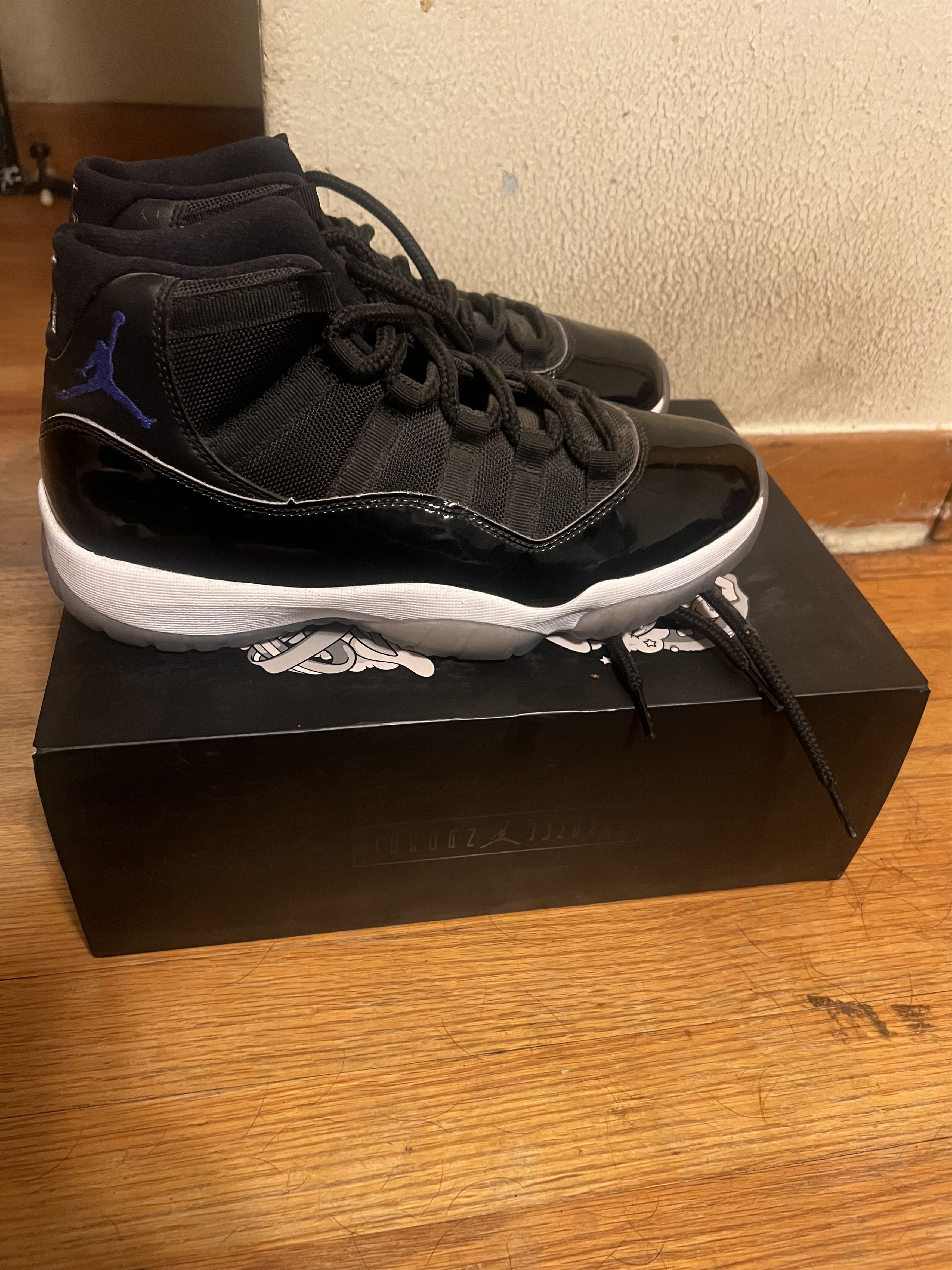 Jordan 7 Retro Black Patent Gloss 2019 Size 9.5M/11W Air Jordan 7 Black Patent Leather 2019 main image 2