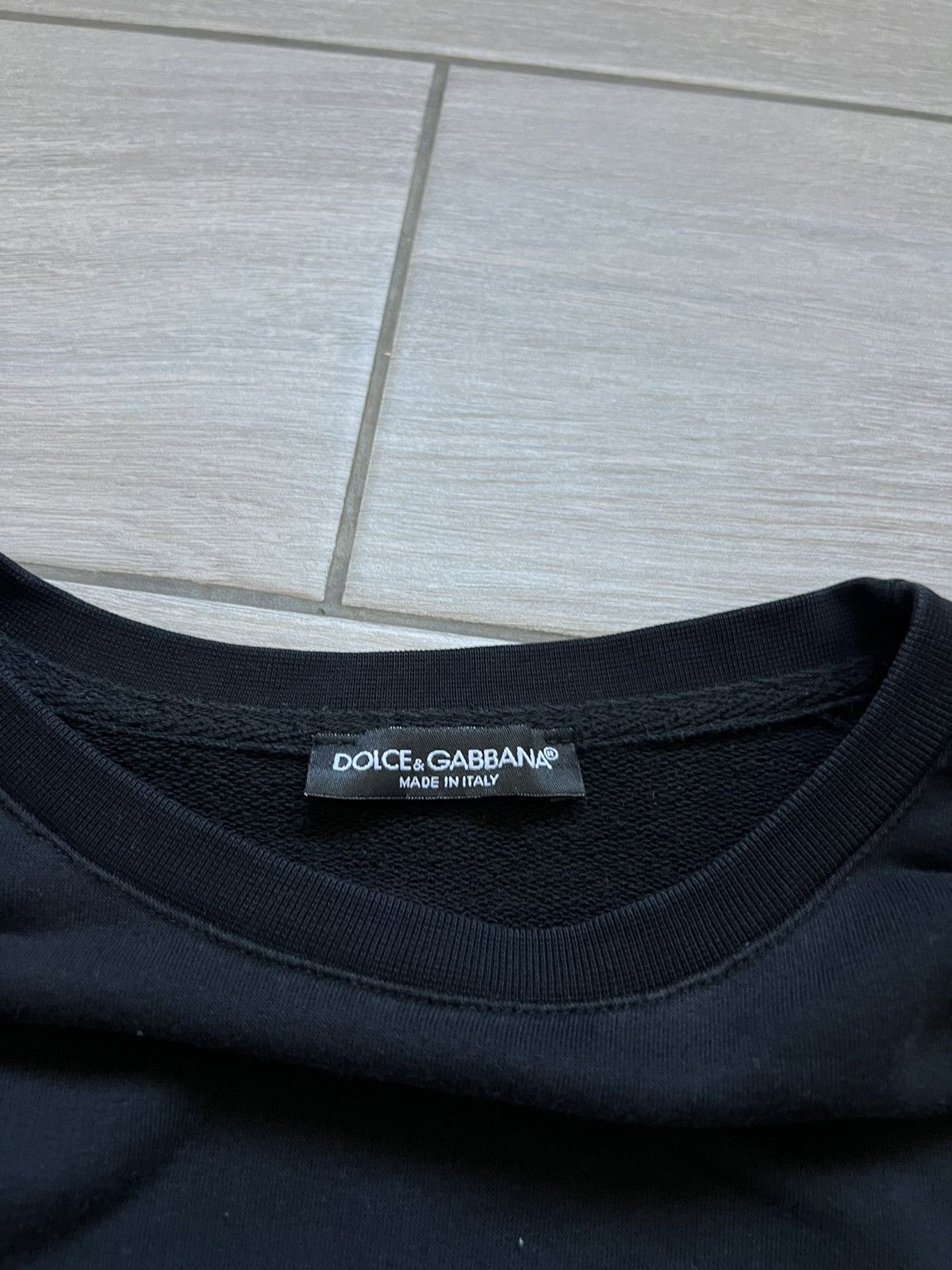 Dolce & Gabbana Rare Dolce & Gabbana Sweatshirt Big Logo Milano Size US XL / EU 56 / 4 - 5 Thumbnail