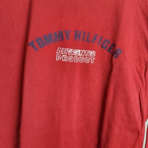 Tommy Hilfiger Tommy Hilfiger Jeans Red Long Sleeve T-Shirt Size US M / EU 48-50 / 2 - 4 Thumbnail