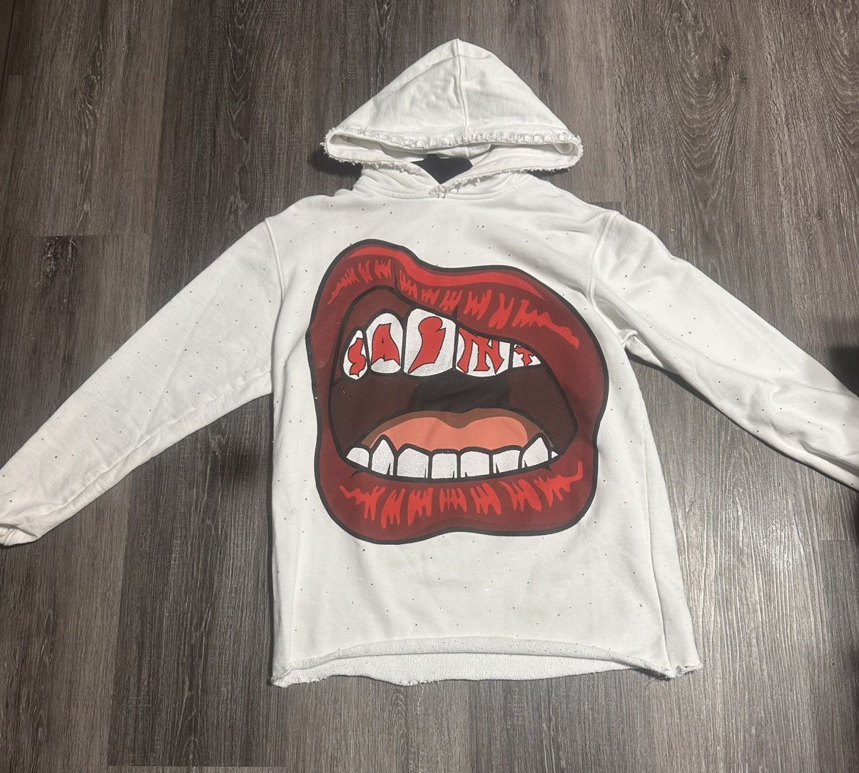 Other SAINT Limited Rhinestone Rolling Stone Hoodie Size US M / EU 48-50 / 2 - 1 Thumbnail