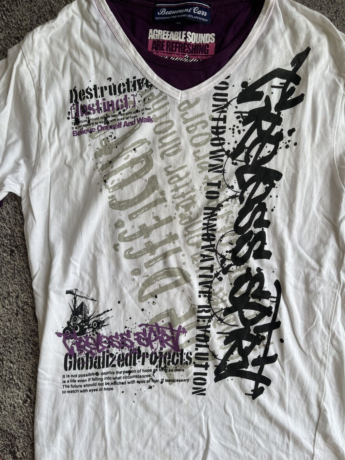 Japanese Brand Y2K Beaumont Carr ifsixwasnine tshirt Size US M / EU 48-50 / 2 - 2 Thumbnail
