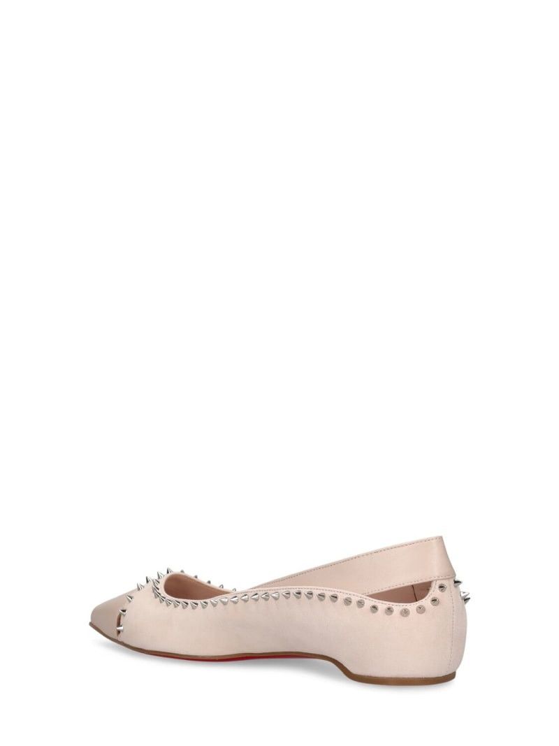 Christian Louboutin o1w1db10425 Flats in Beige Size US 8 / IT 38 - 3 Thumbnail