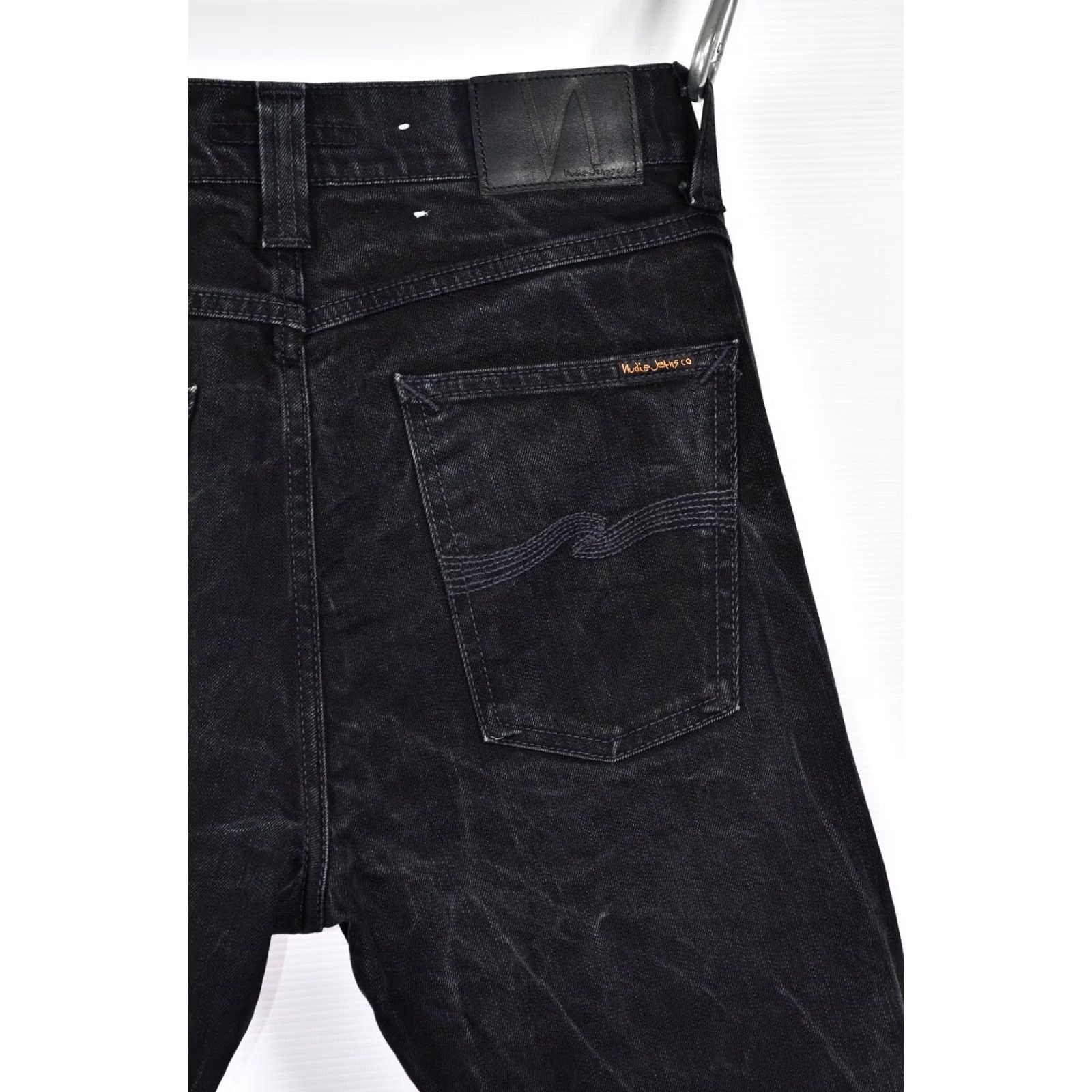 Nudie Jeans Nudie Jeans Lean Dean Dry Black Men's Jeans W32/L32 Skinny Classic 99%Cotton 1%Elastane Inseam 32 Black 2000s Vintage No N/A Size US 32 / EU 48 - 6 Thumbnail