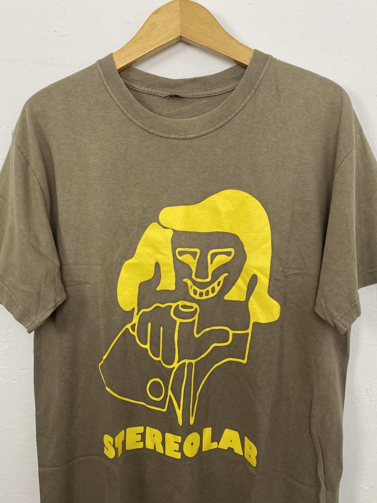 Band Tees Stereolab cliff t-shirt Size US L / EU 52-54 / 3 - 2 Thumbnail