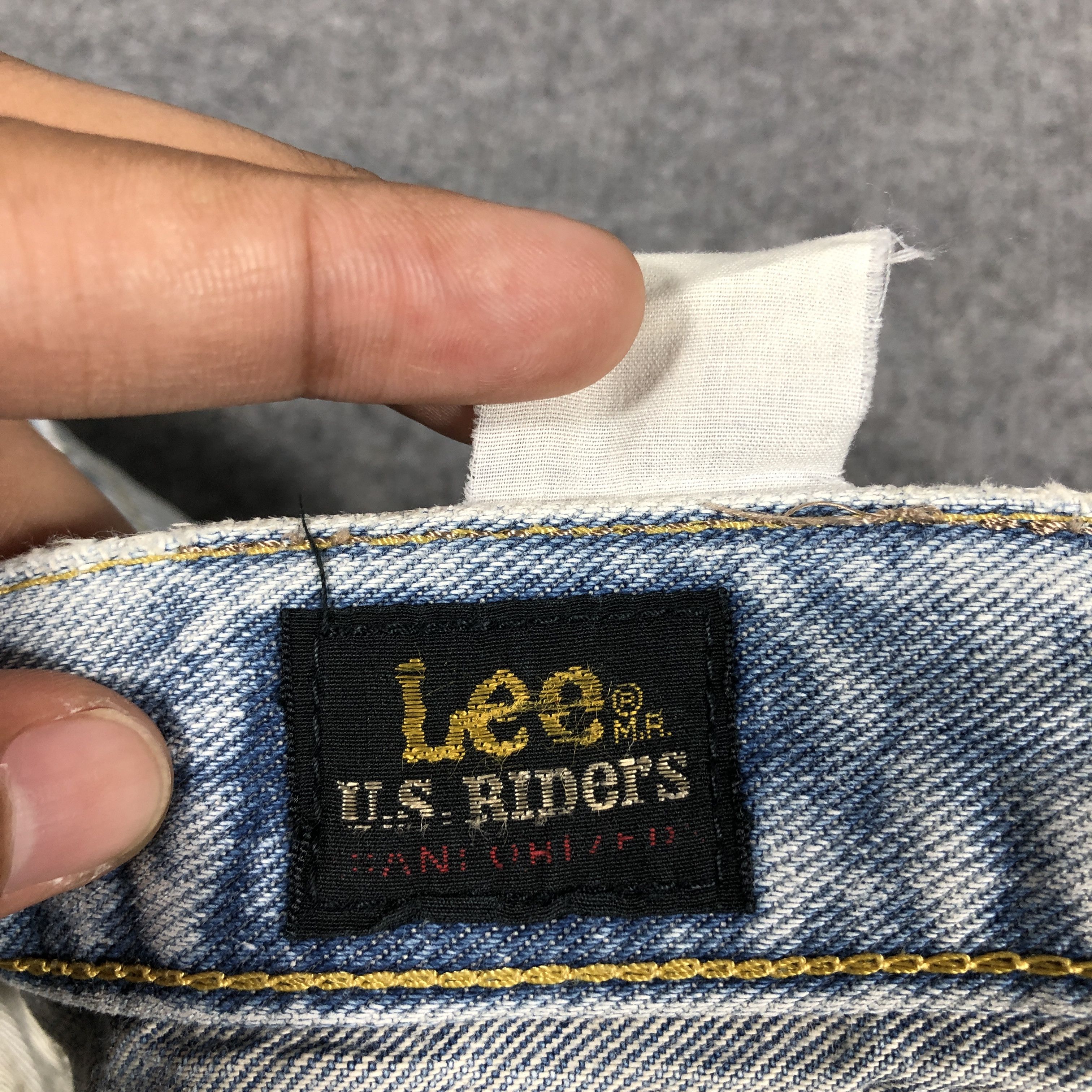 Lee × Vintage Vintage Lee Riders Light Wash Jeans L1226 Size US 29 - 9 Thumbnail
