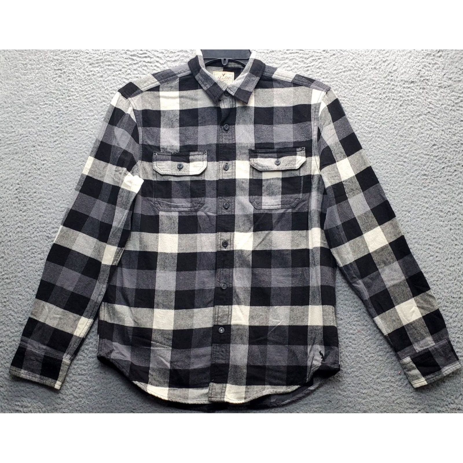 American Eagle Outfitters American Eagle Outfitters Heritage Flannel Shirt Mens M Multi Plaid Chest Pocket Shirt Mens M Plaid Chest Pocket Denim? Size US M / EU 48-50 / 2 - 2 Thumbnail