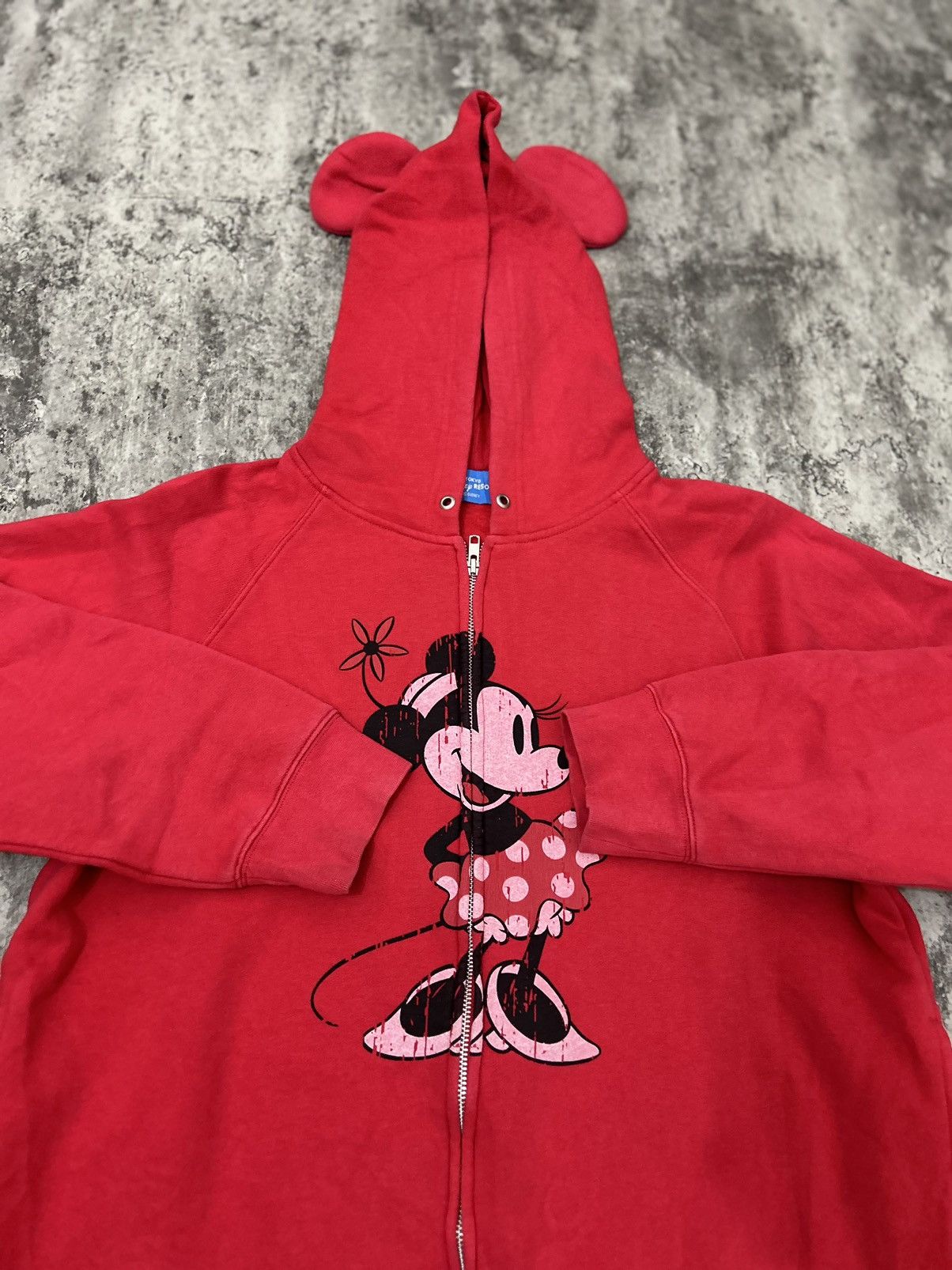 Disney × Japanese Brand × Mickey Mouse Disney Resort Tokyo Mini mouse Zip hoodie Size US L / EU 52-54 / 3 - 3 Thumbnail