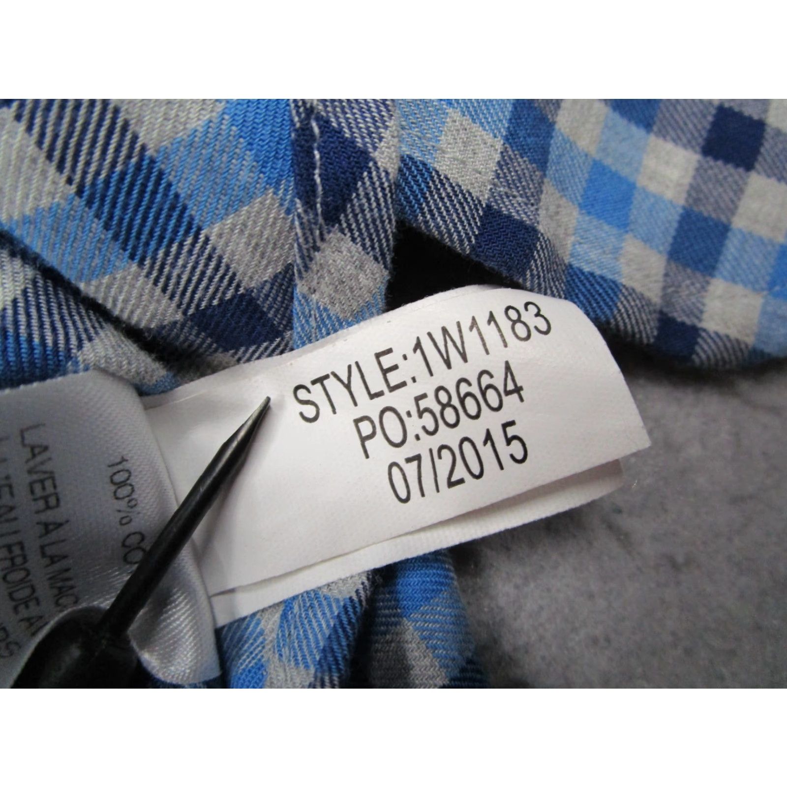 Vineyard Vines VINTAGE Vineyard Vines Men's Shirt Medium Blue Plaid Slim Fit Button Up Tucker Logo Casual Work Whale Size US M / EU 48-50 / 2 - 4 Thumbnail