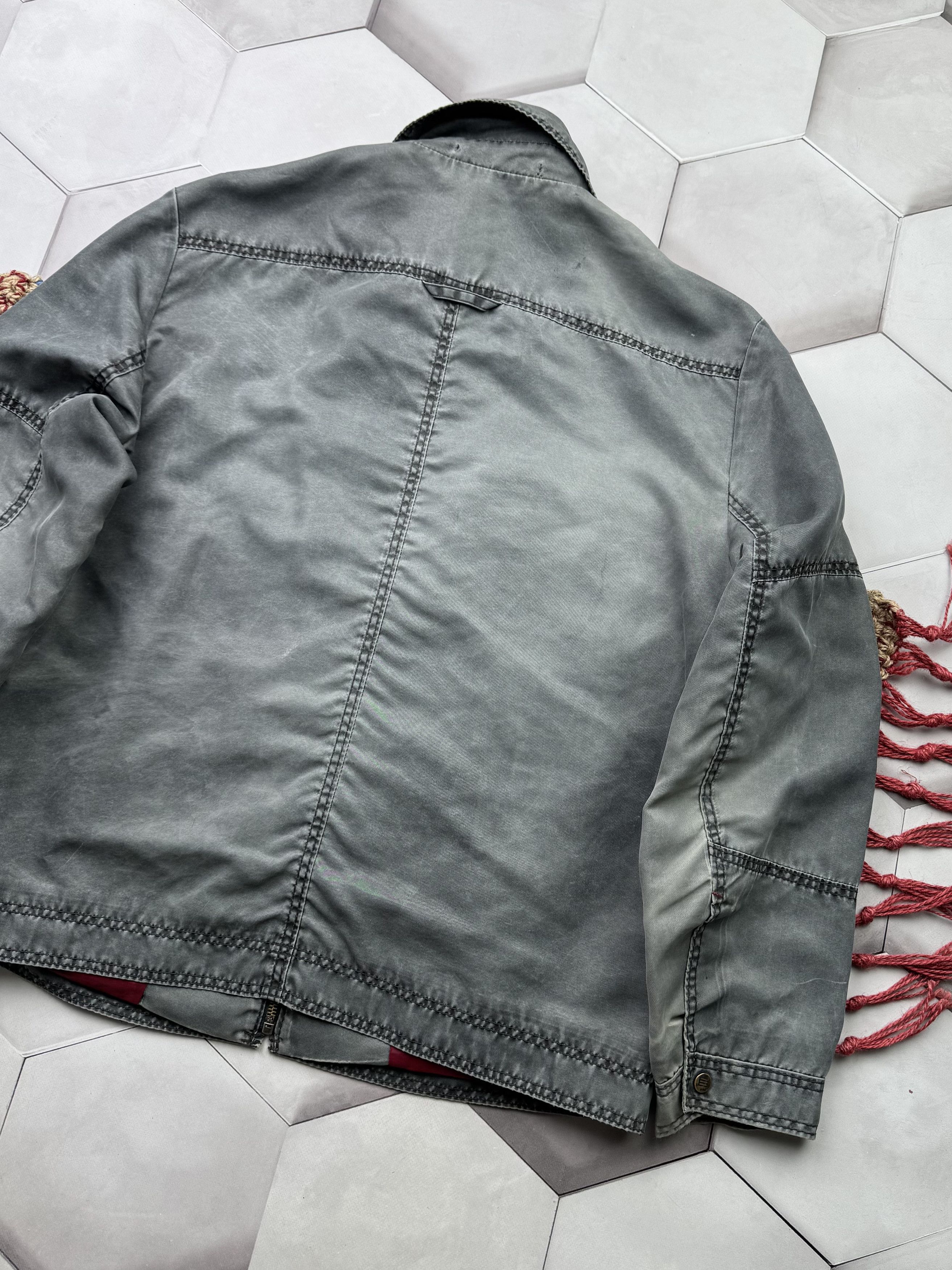 Japanese Brand Vintage Faded Garment Dyed Jacket Red Lining Size US XL / EU 56 / 4 - 14 Thumbnail