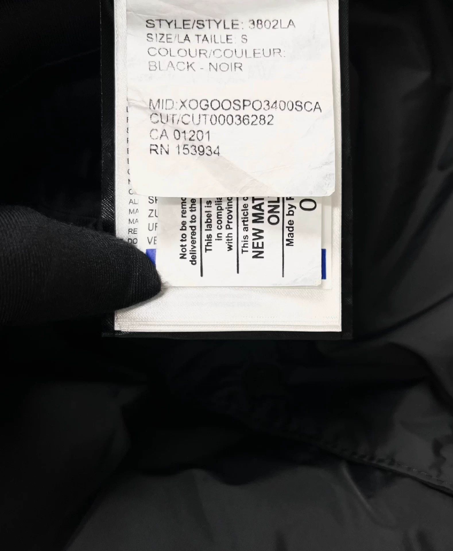 Canada Goose Canada Goose Black Hooded Parka S Embroidered Size S / US 4 / IT 40 - 4 Thumbnail