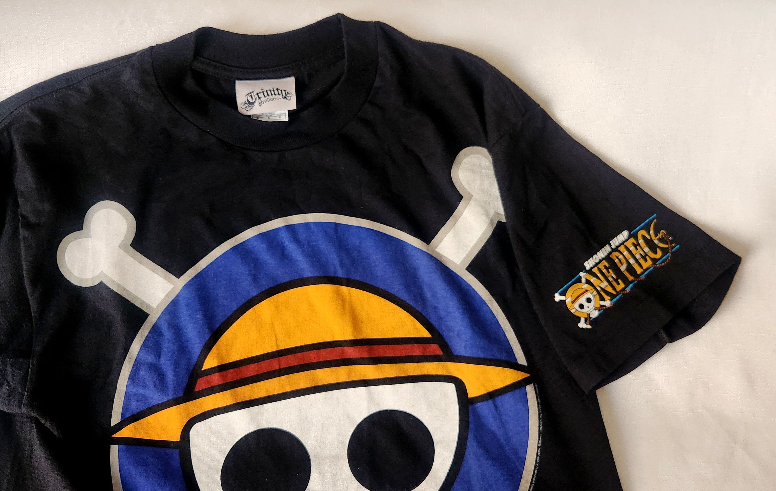 Trinity The Label Vintage One Piece Shonen Jump Trinity Products Tag T-Shirt Size US M / EU 48-50 / 2 - 4 Thumbnail