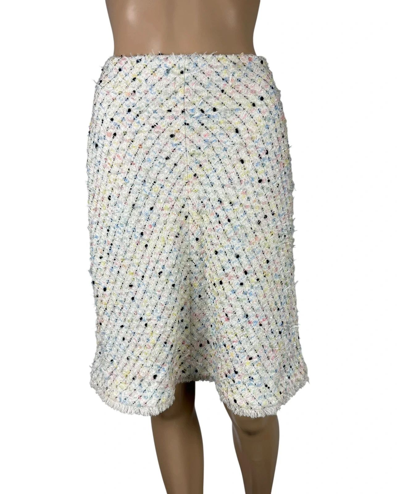 Escada Escada Tweed Midi Skirt size DE40 Size 28" / US 6 / IT 42 - 1 Thumbnail