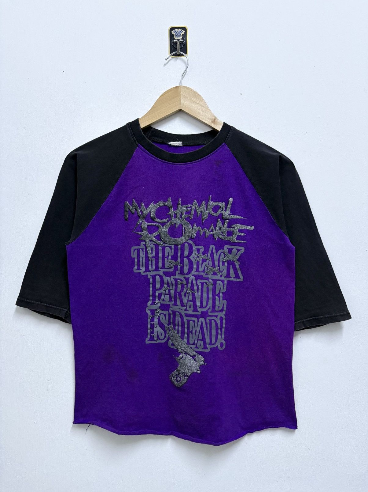 Band Tees 2000's MCR - The Black Parade is Dead Raglan L/S T-Shirt Size M / US 6-8 / IT 42-44 - 1 Thumbnail