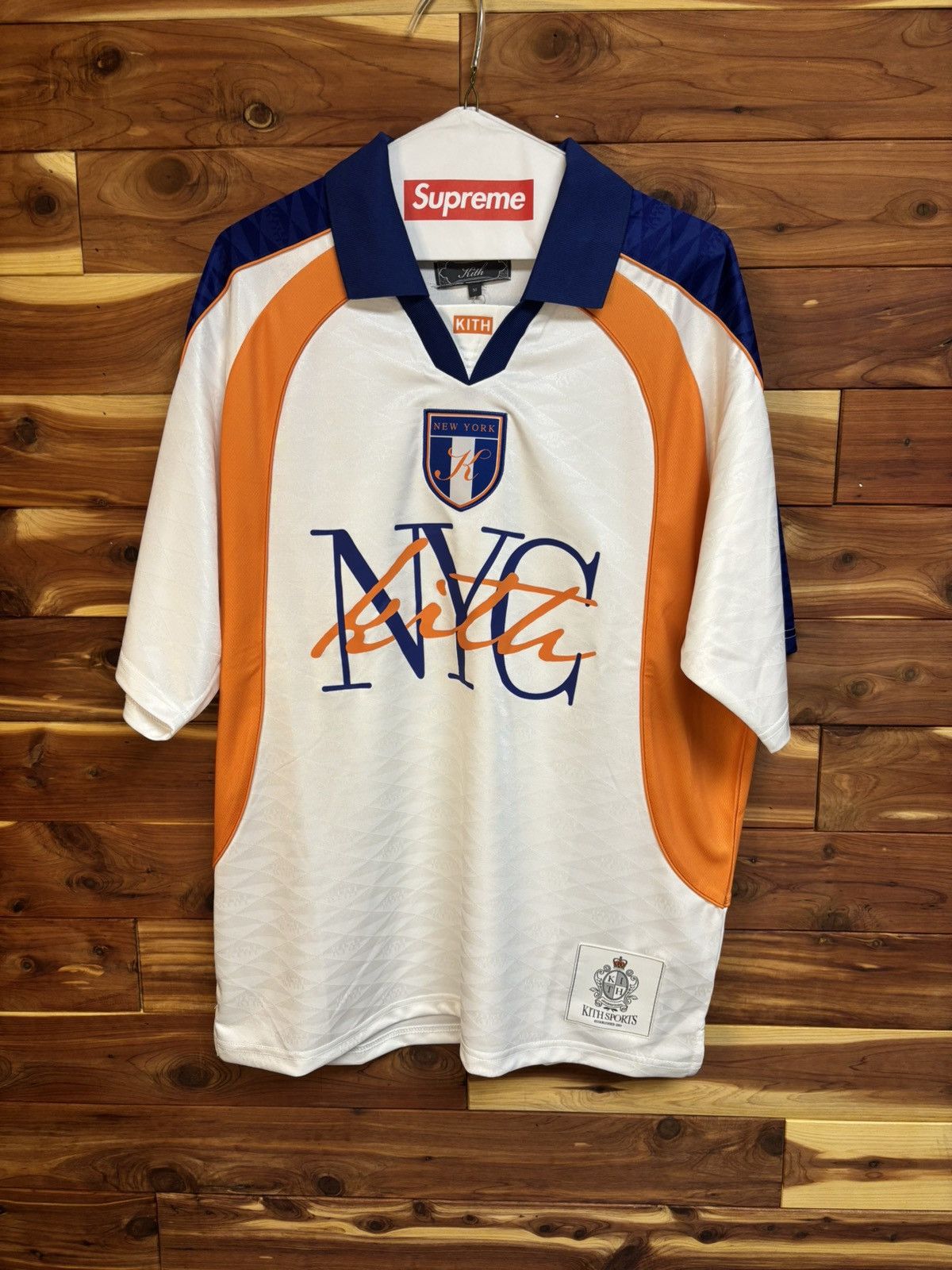 Kith Kith NYC Edison Soccer Jersey - M | Grailed