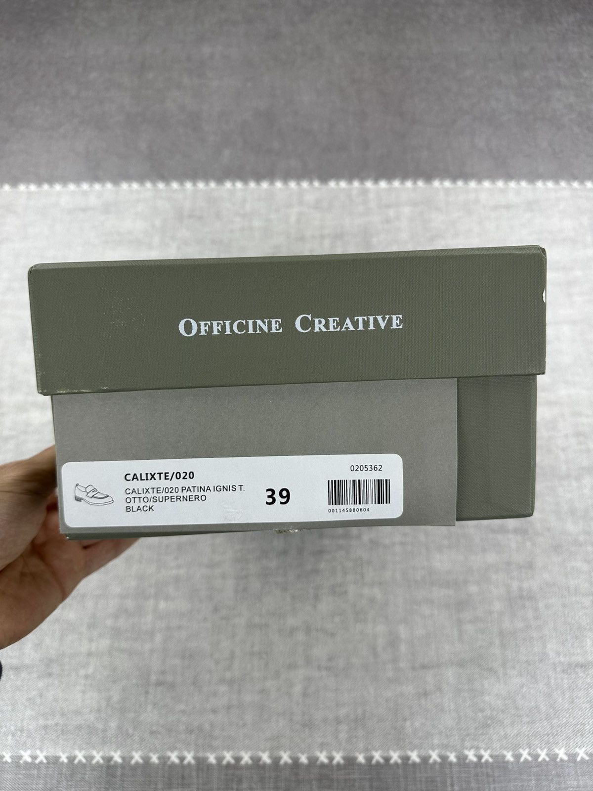 Officine Creative Officine Creative Calixte/020 Black Leather Loafers 39 w/Box Size US 9 / IT 39 - 10 Thumbnail