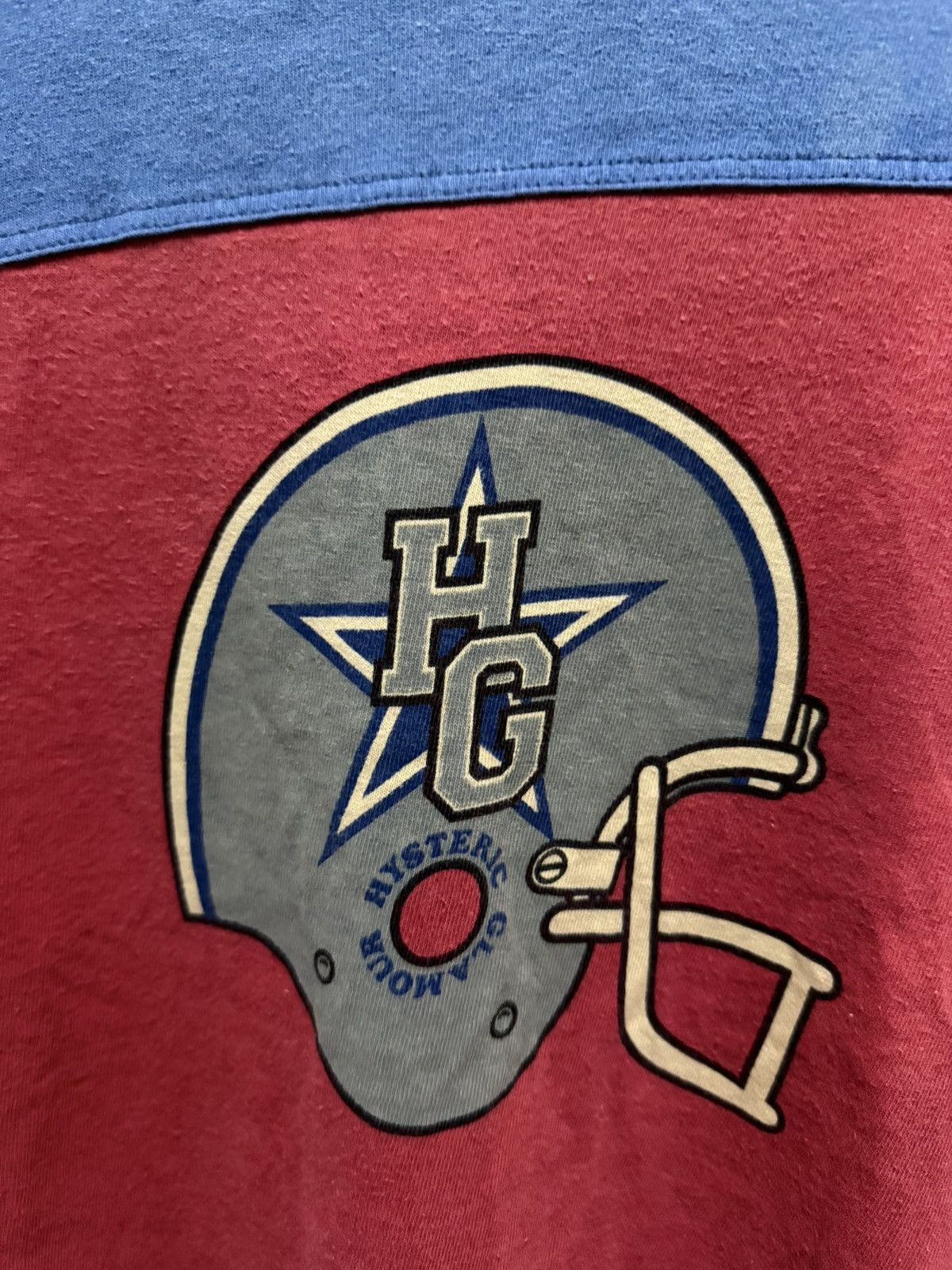 Hysteric Glamour Vintage Hysteric Glamour Football Shirt raglan Size US XS / EU 42 / 0 - 3 Thumbnail
