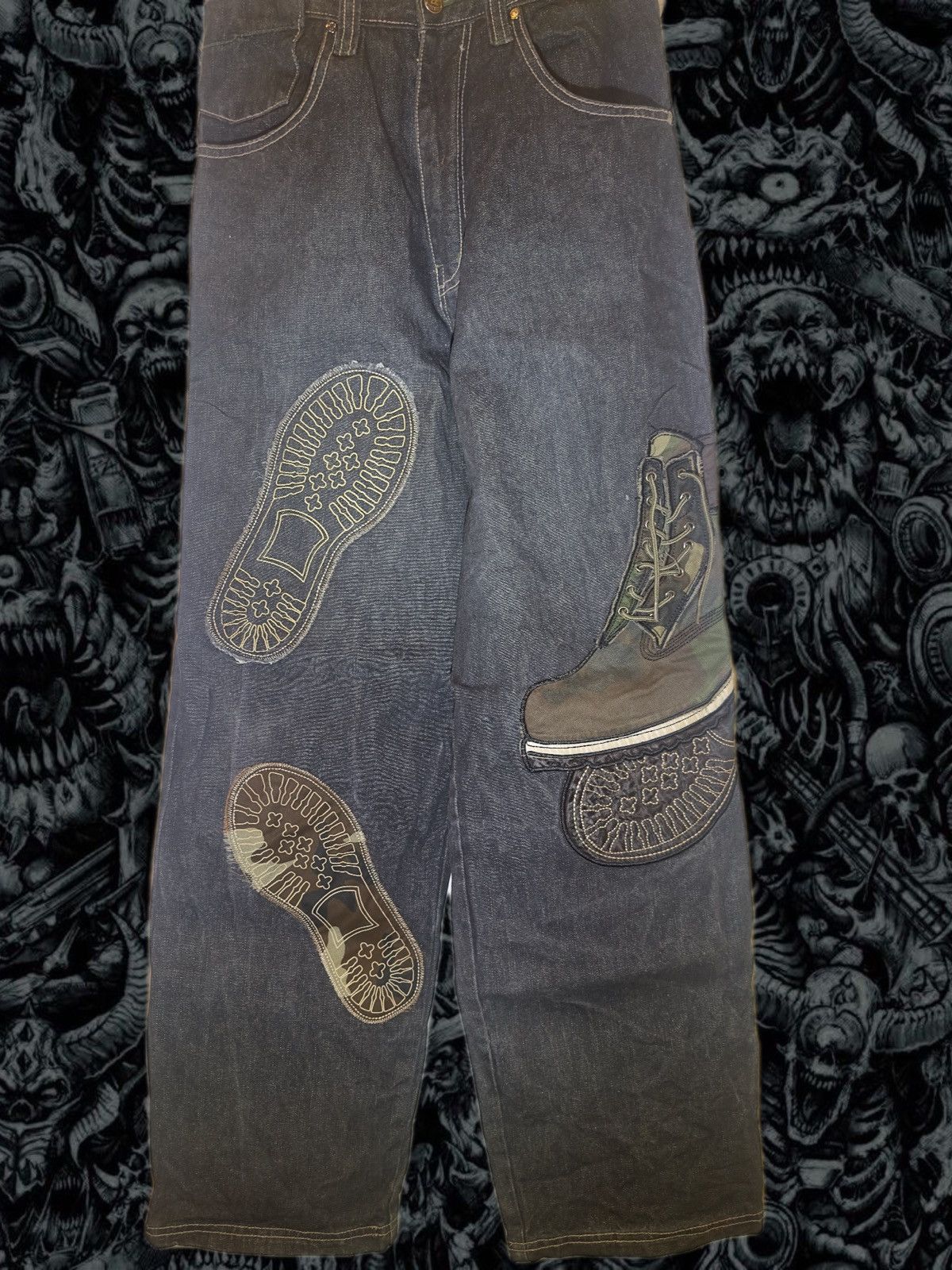 Vintage Vintage Rae Blue Size US 30 / EU 46 - 4 Thumbnail