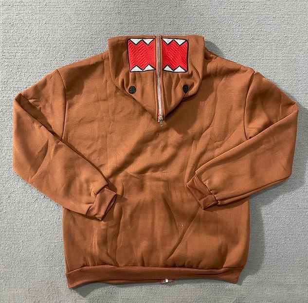 Other Brown domo full-zip hoodie Size US M / EU 48-50 / 2 - 1 Thumbnail