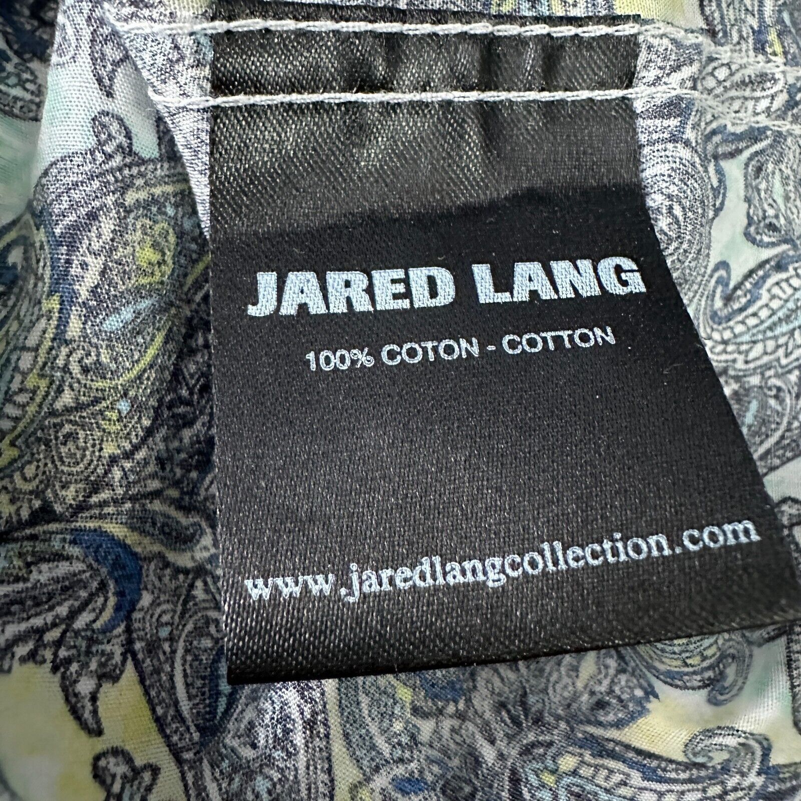 Jared Lang Jared Lang Paisley Shirt Mens 3XL XXXL Multicolor Button Up Size US XXL / EU 58 / 5 - 7 Thumbnail