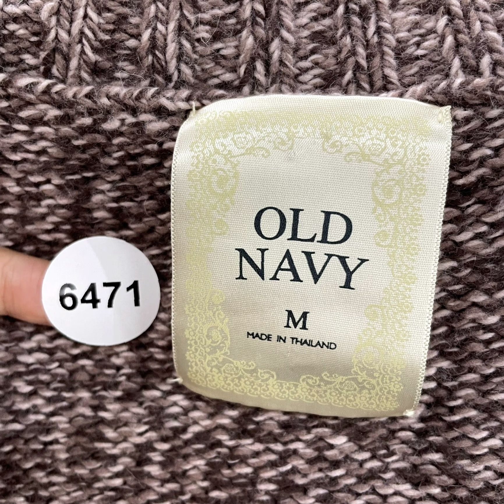 Old Navy VINTAGE Old Navy Cardigan Sweater Medium Pink Lambs Wool Angora Grunge Boho Fairy Y2K Womens Size M / US 6-8 / IT 42-44 - 8 Thumbnail