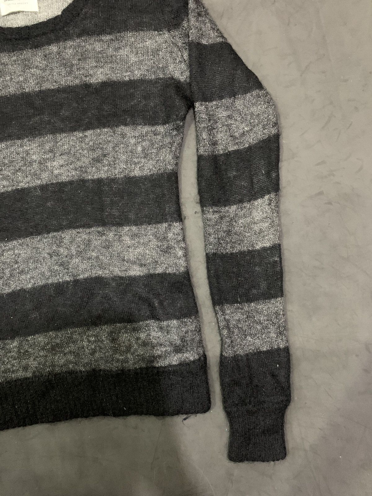 monkey time 💸BINDINGOFFER💸Monkey Time knitted stripe mohair style Size US L / EU 52-54 / 3 - 4 Thumbnail