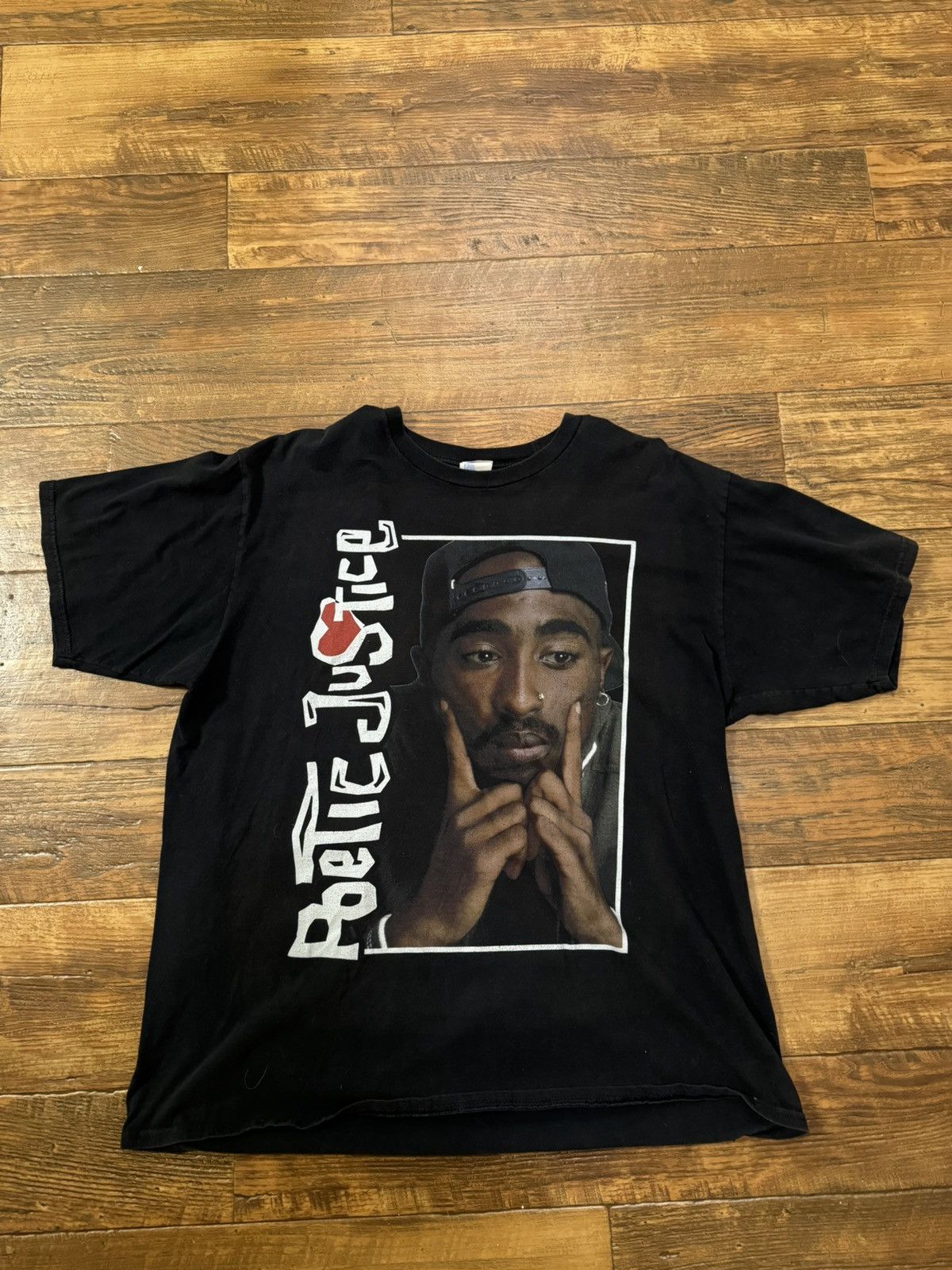 Vintage Tupac vintage Tee Size US XL / EU 56 / 4 - 1 Thumbnail