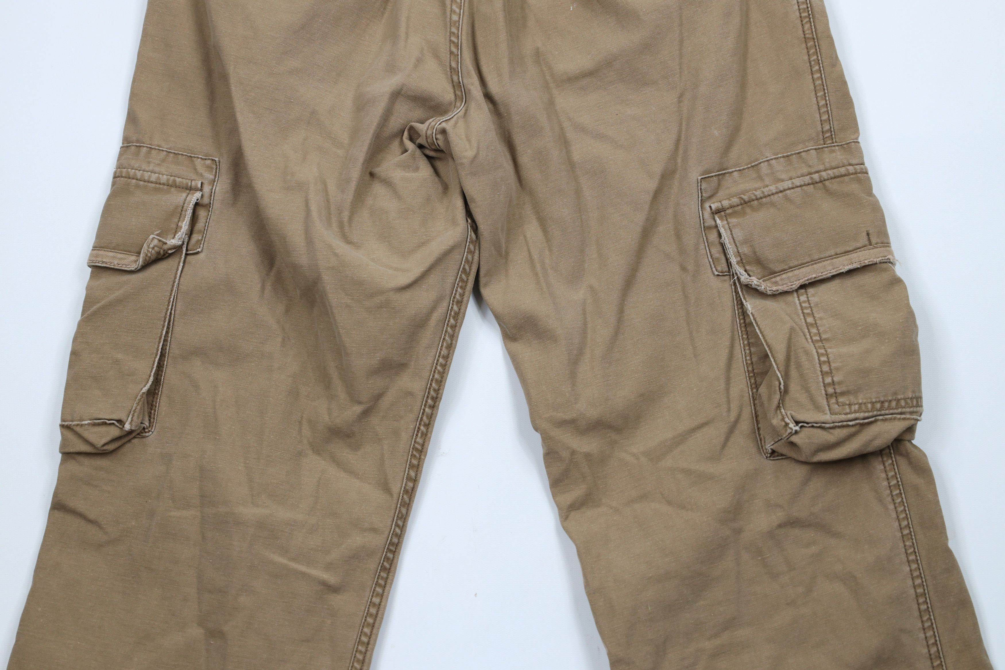 Vintage Vintage 90s Y2K Streetwear Wide Leg Baggy Cargo Pants Size US 32 / EU 48 - 13 Thumbnail