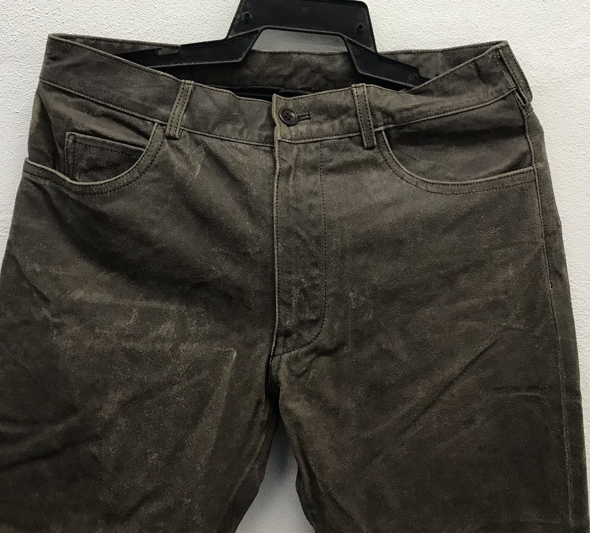 Katharine Hamnett London × Leather × Vintage Vintage Katharine Hamnett London Leather Pants Size US 32 / EU 48 - 3 Thumbnail