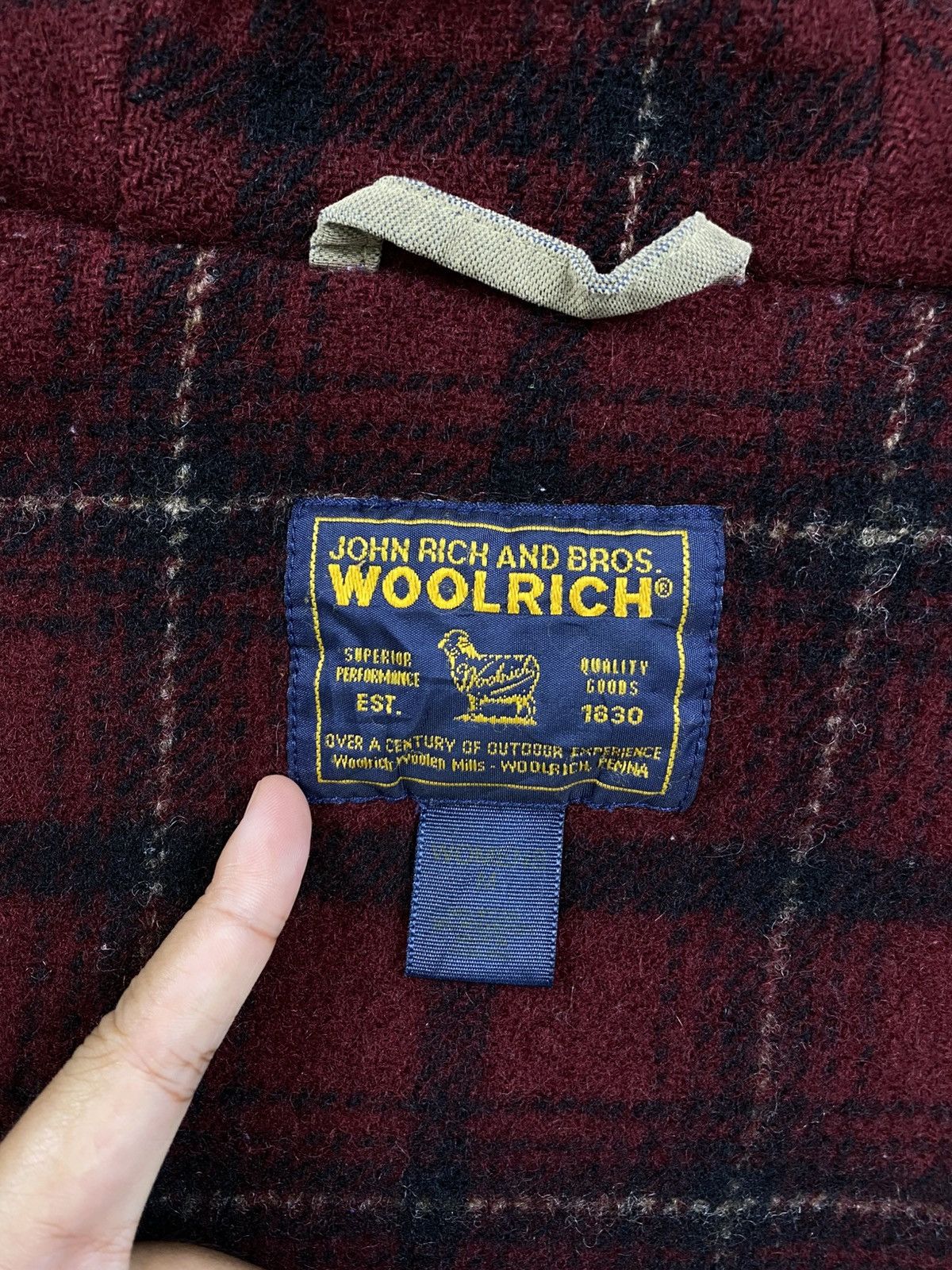 Vintage × Woolrich Woolen Mills Vintage Woolrich Made In USA Arctic Parka Hoodie Jacket Size US M / EU 48-50 / 2 - 9 Thumbnail