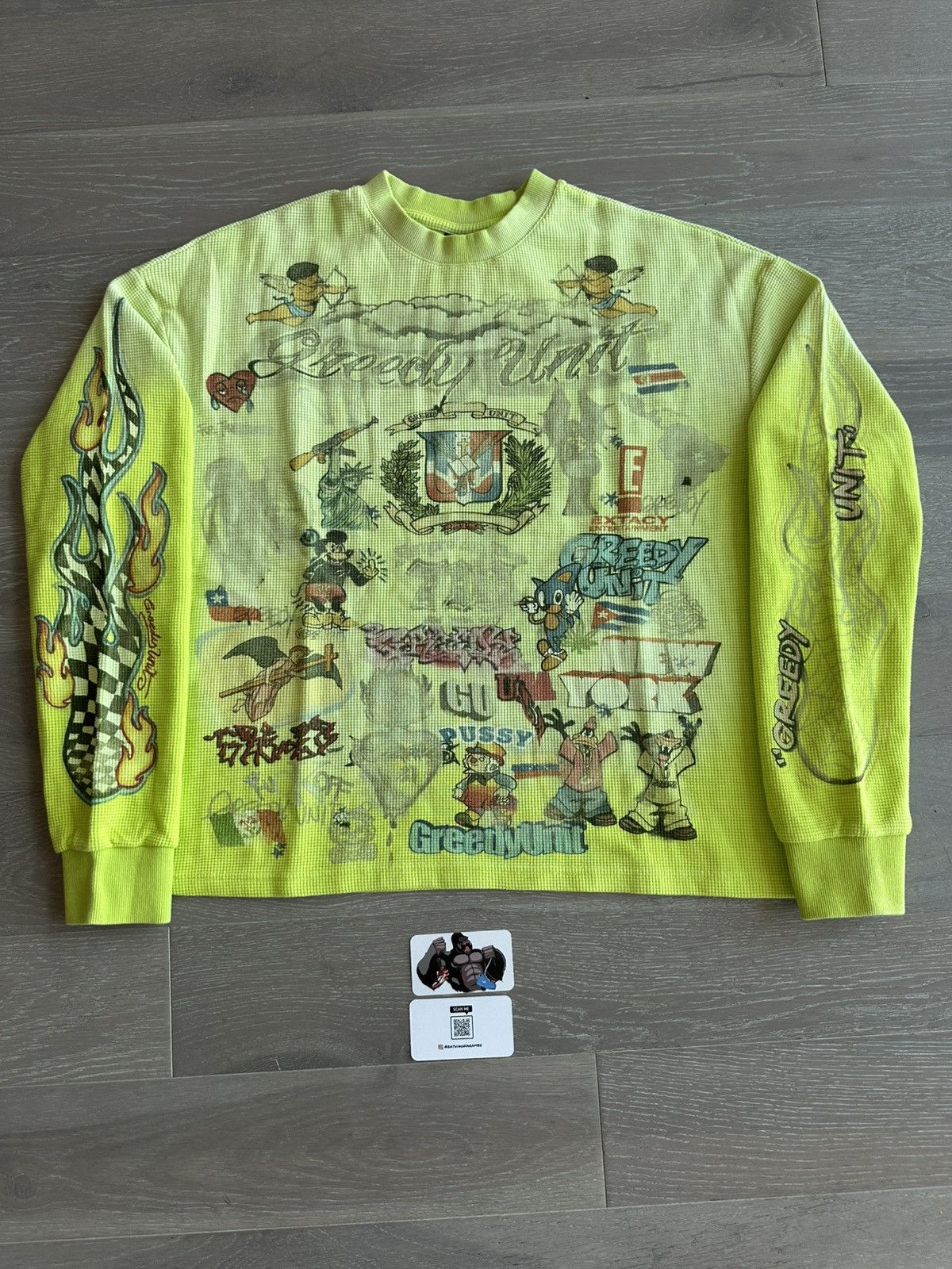 Greedy Unit Greedy Unit All Over Print Thermal Green Size US M / EU 48-50 / 2 - 2 Thumbnail