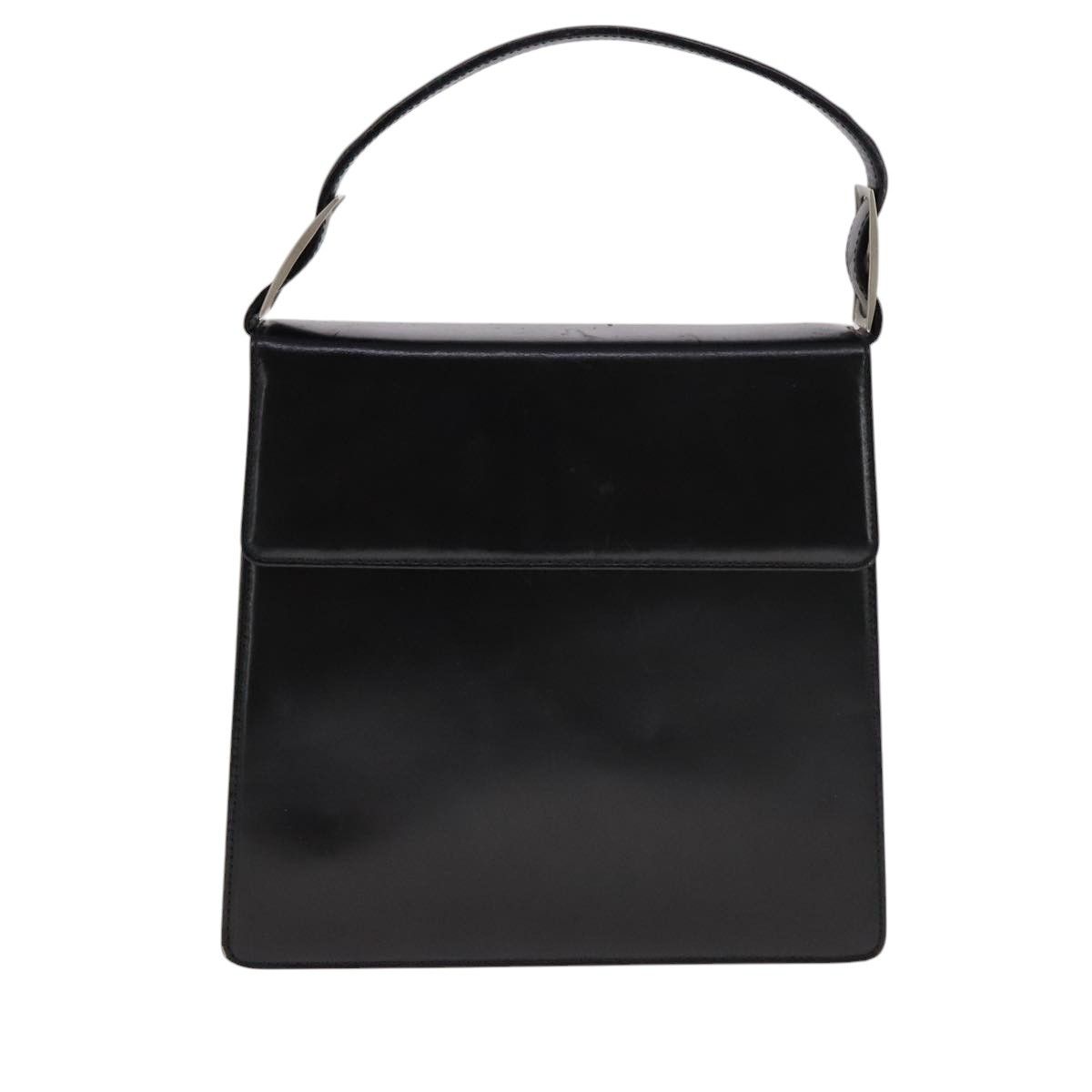Salvatore Ferragamo Vara Black Leather Handbag (Pre-Owned) Size ONE SIZE - 1 Thumbnail