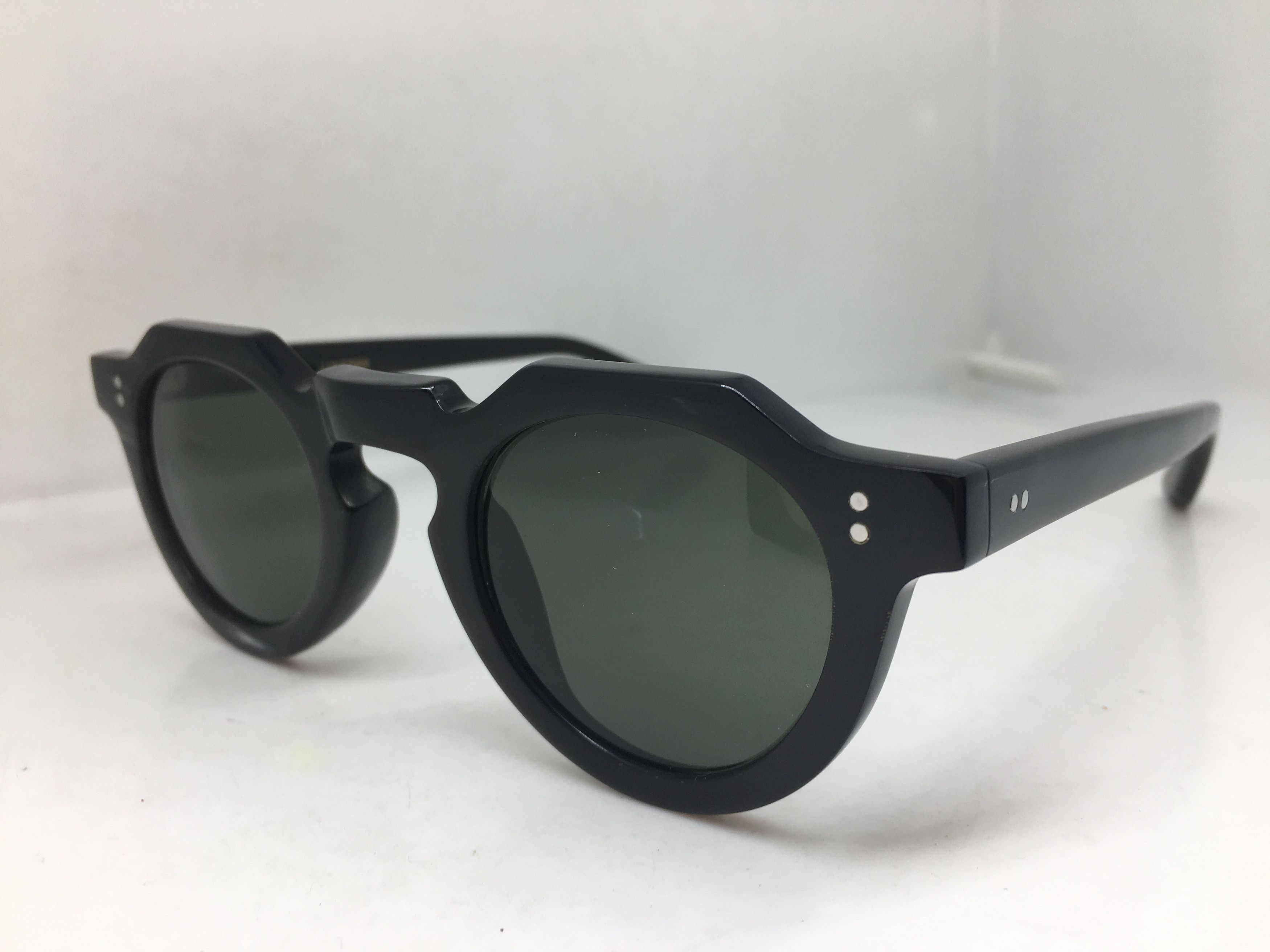Lesca Lunetier Lesca Lunetier Genuine Horn PICA Architect Sunglasses Size ONE SIZE - 3 Thumbnail