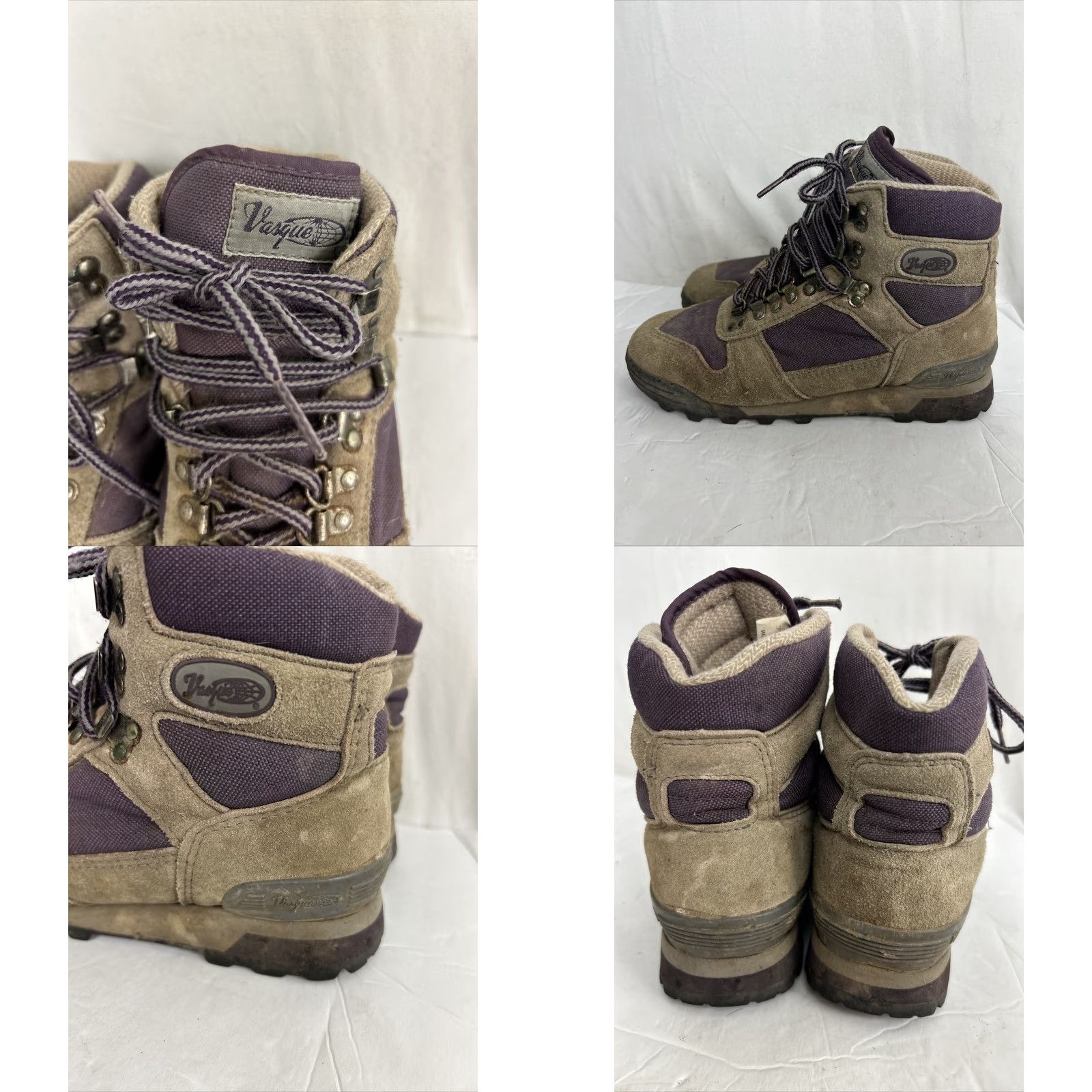 Vasque **Vintage Gray Purple Suede Vasque 7595 Hiking Boot Women's 8.5** User: Vintage Gray Purple Suede Vasque 7595 Hiking Boot Women's Size 8.5 Size US 9 / IT 39 - 8 Thumbnail