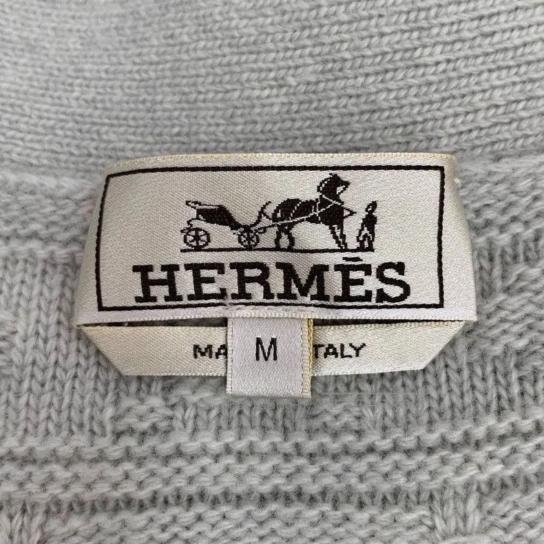 Hermes Hermes Gray Wool V. Size US M / EU 48-50 / 2 - 5 Thumbnail