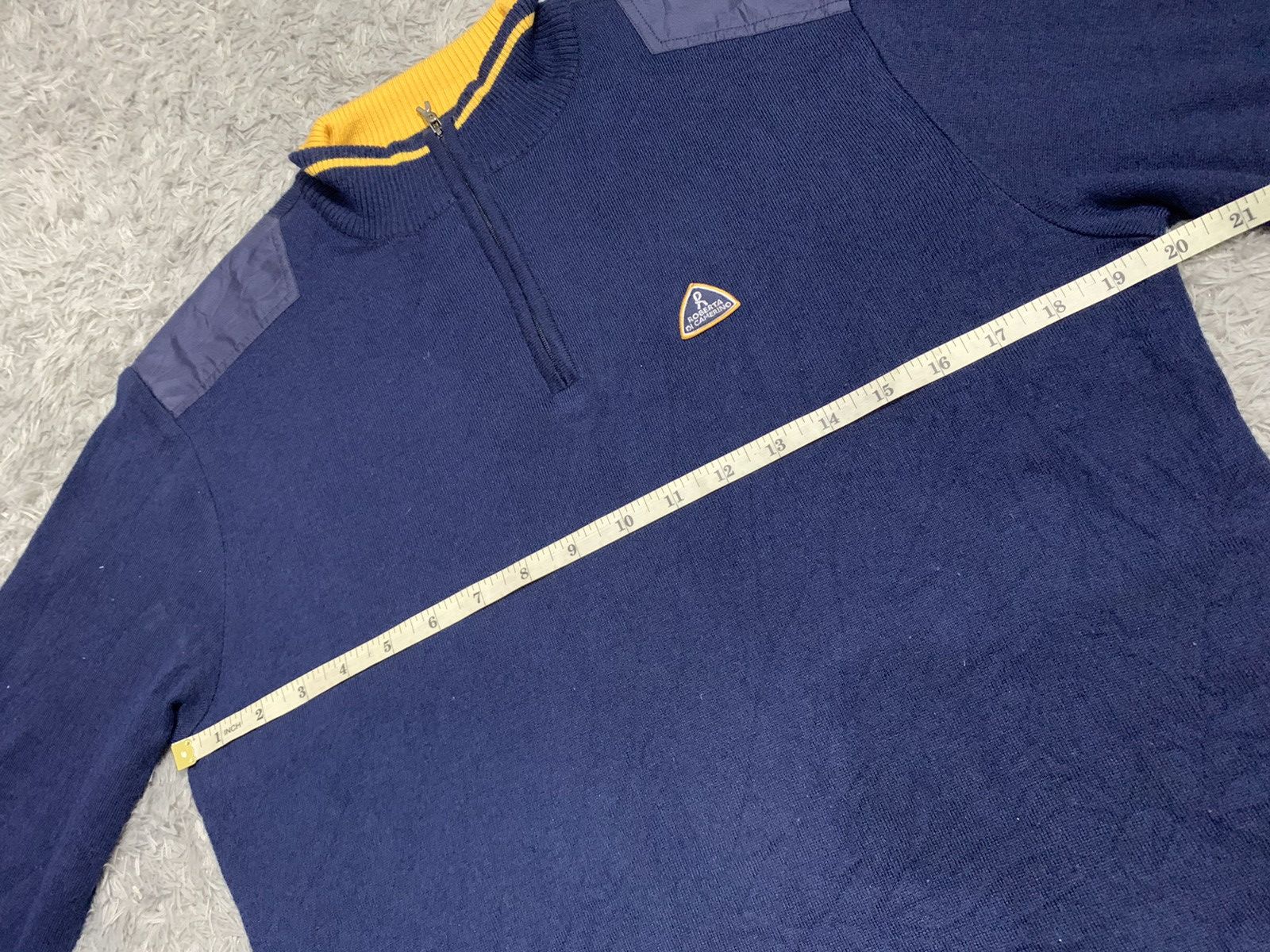Roberta di Camerino Italian Designer roberta di camerino Half Zip Knit Size US L / EU 52-54 / 3 - 11 Thumbnail