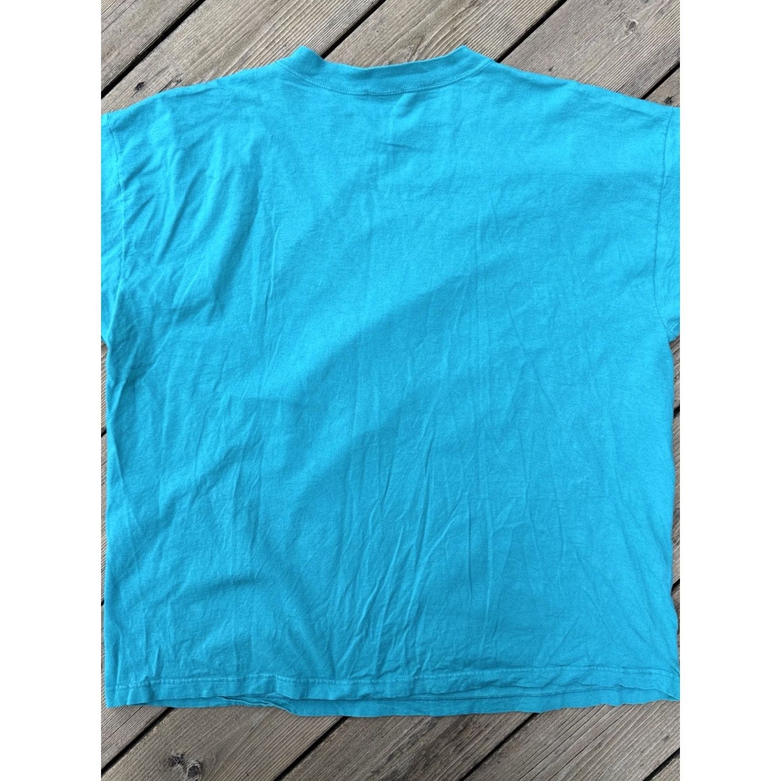 Disney VINTAGE 90s Disney Winnie the Pooh T Shirt Sun Sportswear USA Turquoise XXL Size US XXL / EU 58 / 5 - 7 Thumbnail