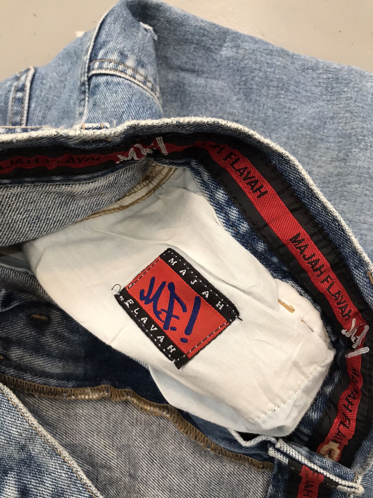 JNCO × Southpole × Vintage Vintage majah flavah double knee denim Size US 30 / EU 46 - 8 Thumbnail
