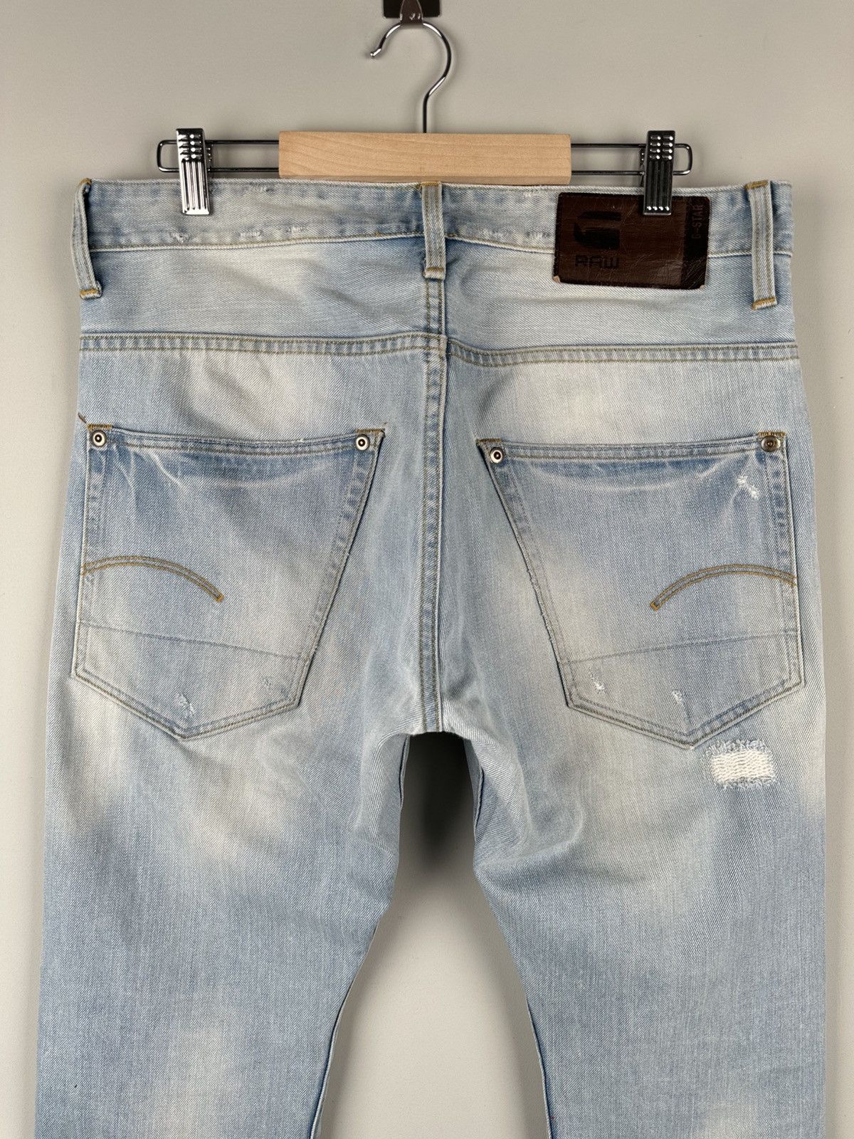 G-Star G-star Radar Tapered Avant Garde Jeans Denim Size US 33 - 4 Thumbnail