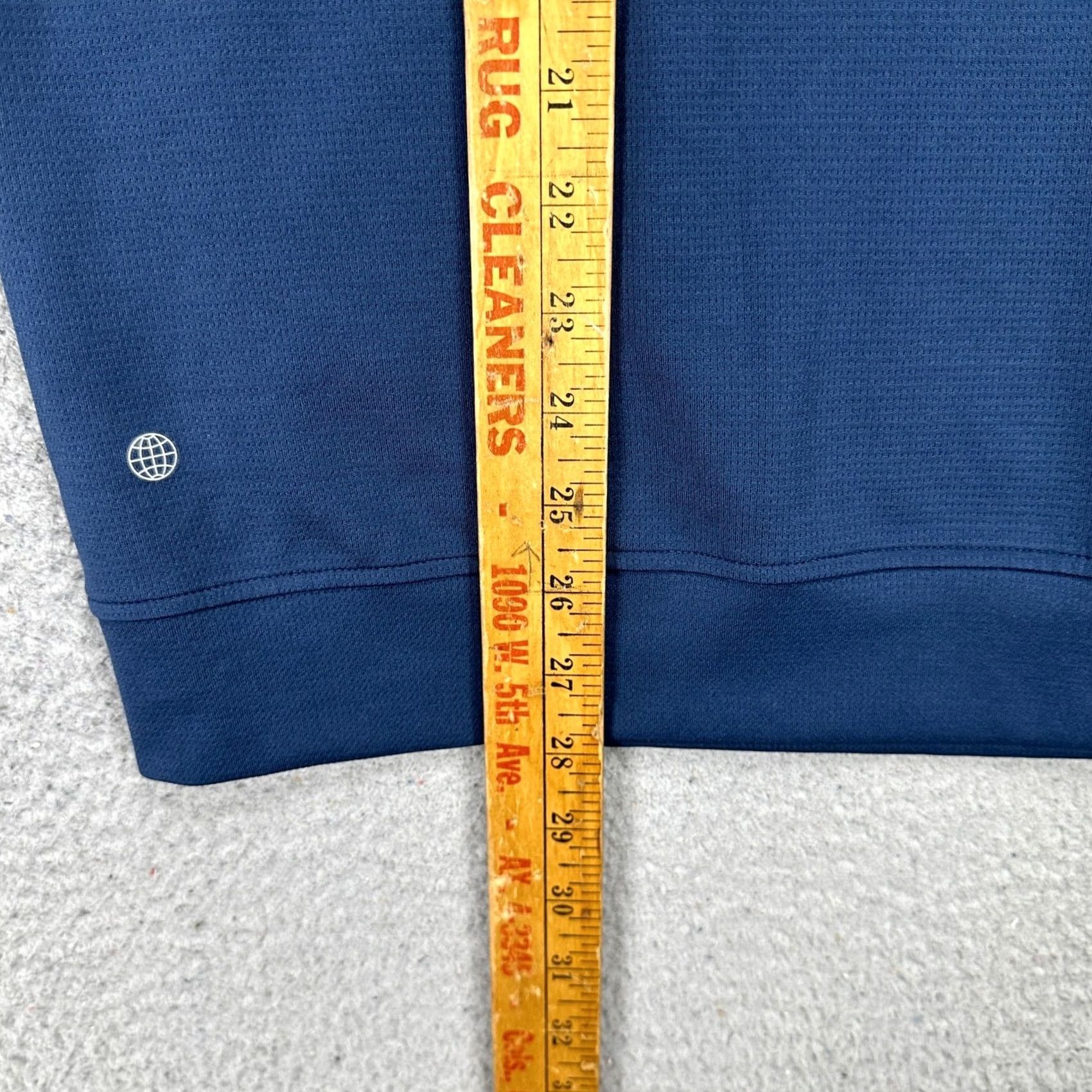 Adidas Adidas Mens Pullover Sweatshirt Large Blue Quarter Zip Logo Long Sleeve Sweatshirt Size US L / EU 52-54 / 3 - 7 Thumbnail