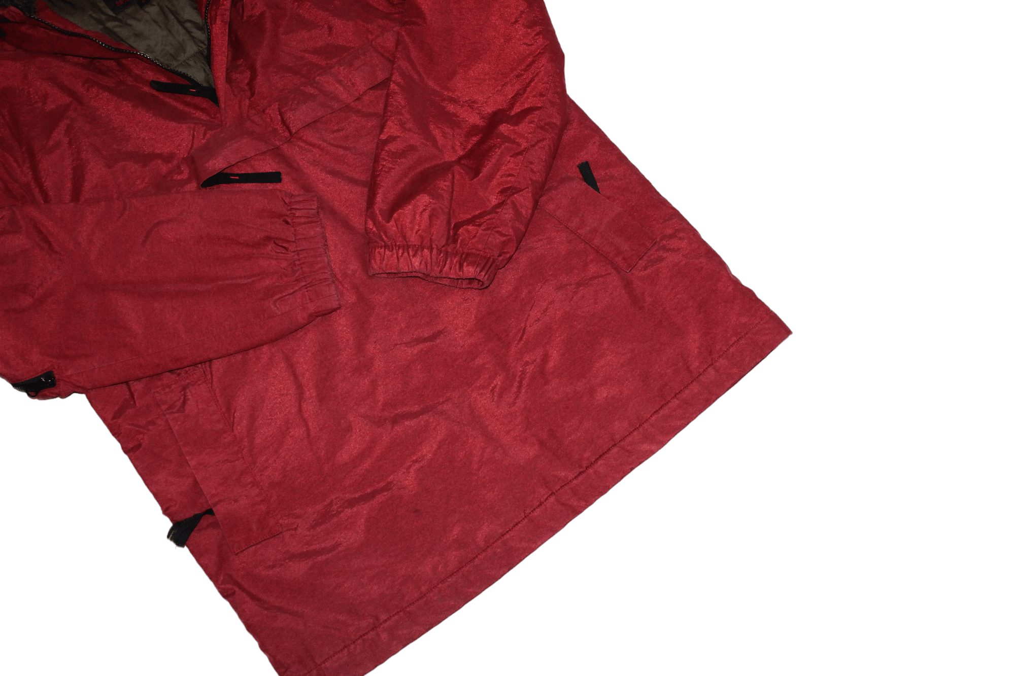 Japanese Brand 💥291295=Homme Insulated Nylon Anorak Pullover Jacket Size US S / EU 44-46 / 1 - 4 Thumbnail