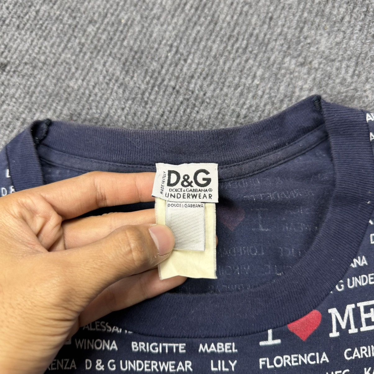 Dolce & Gabbana Vintage D&G Dolce & Gabbana Underwear “I ❤️ ME” Size US M / EU 48-50 / 2 - 6 Thumbnail