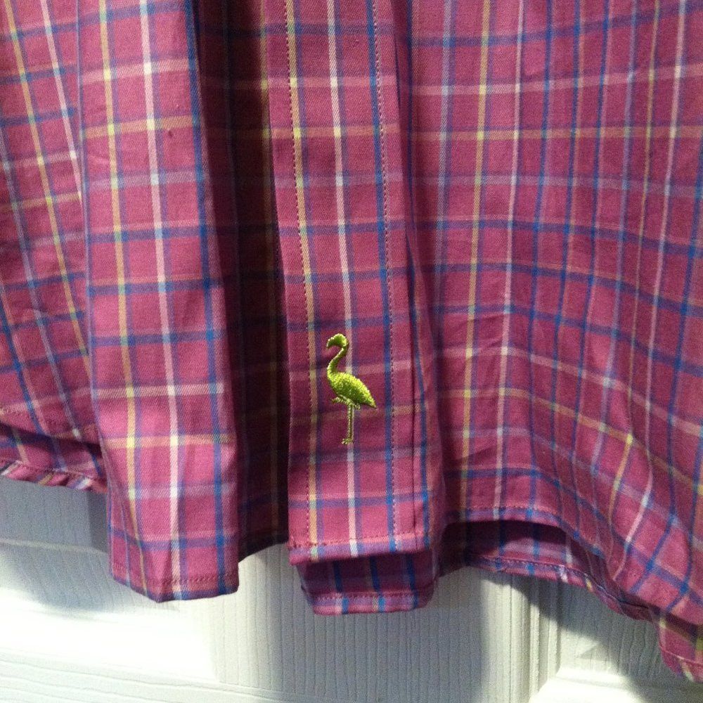 Tailorbyrd TAILORBYRD MENS NEW PURPLE 100%COTTON CASUAL SHIRT SIZE: XL Size US XL / EU 56 / 4 - 6 Thumbnail